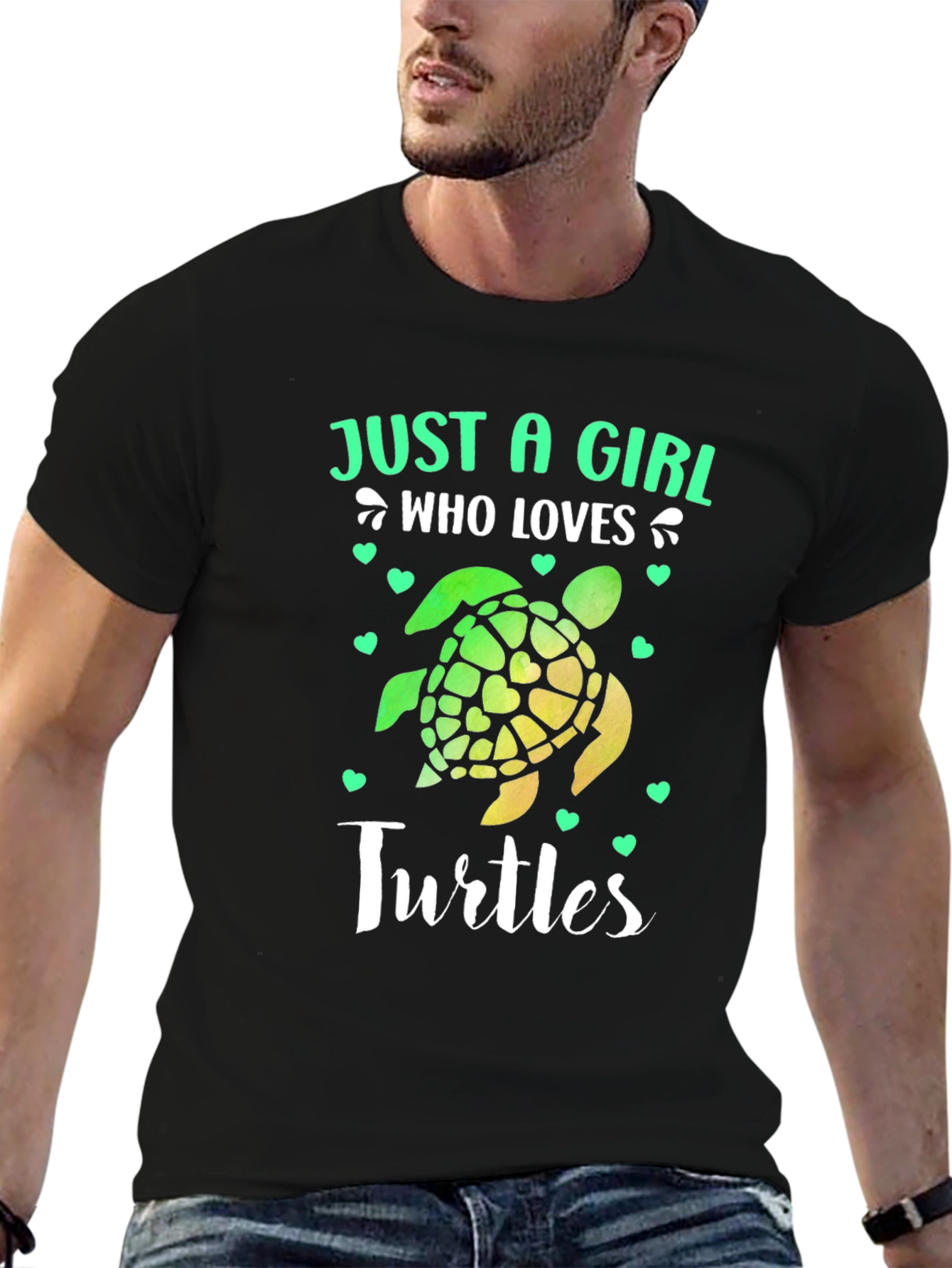 Just A Girl Who Loves Turtles T-Shirt