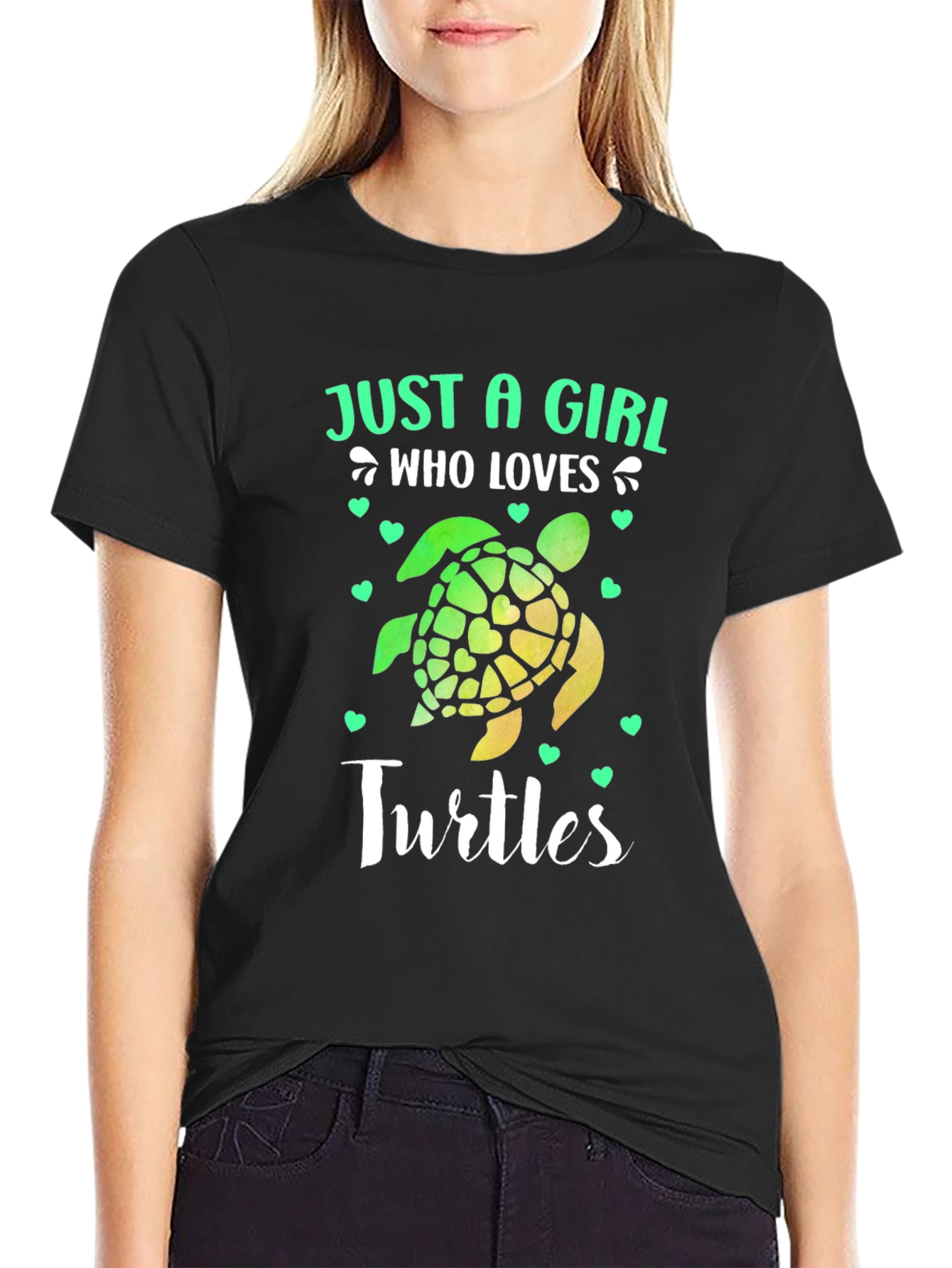 Just A Girl Who Loves Turtles T-Shirt
