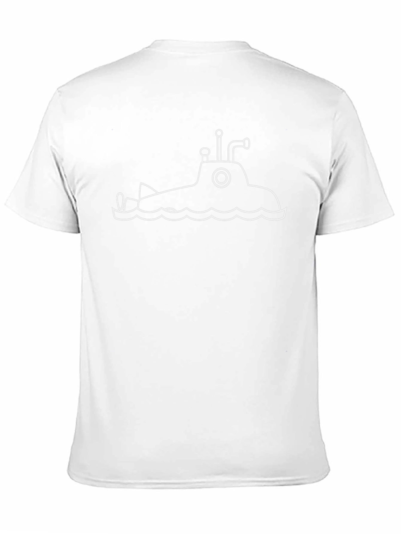 Submarine Graphic T-Shirt - Nautical Style