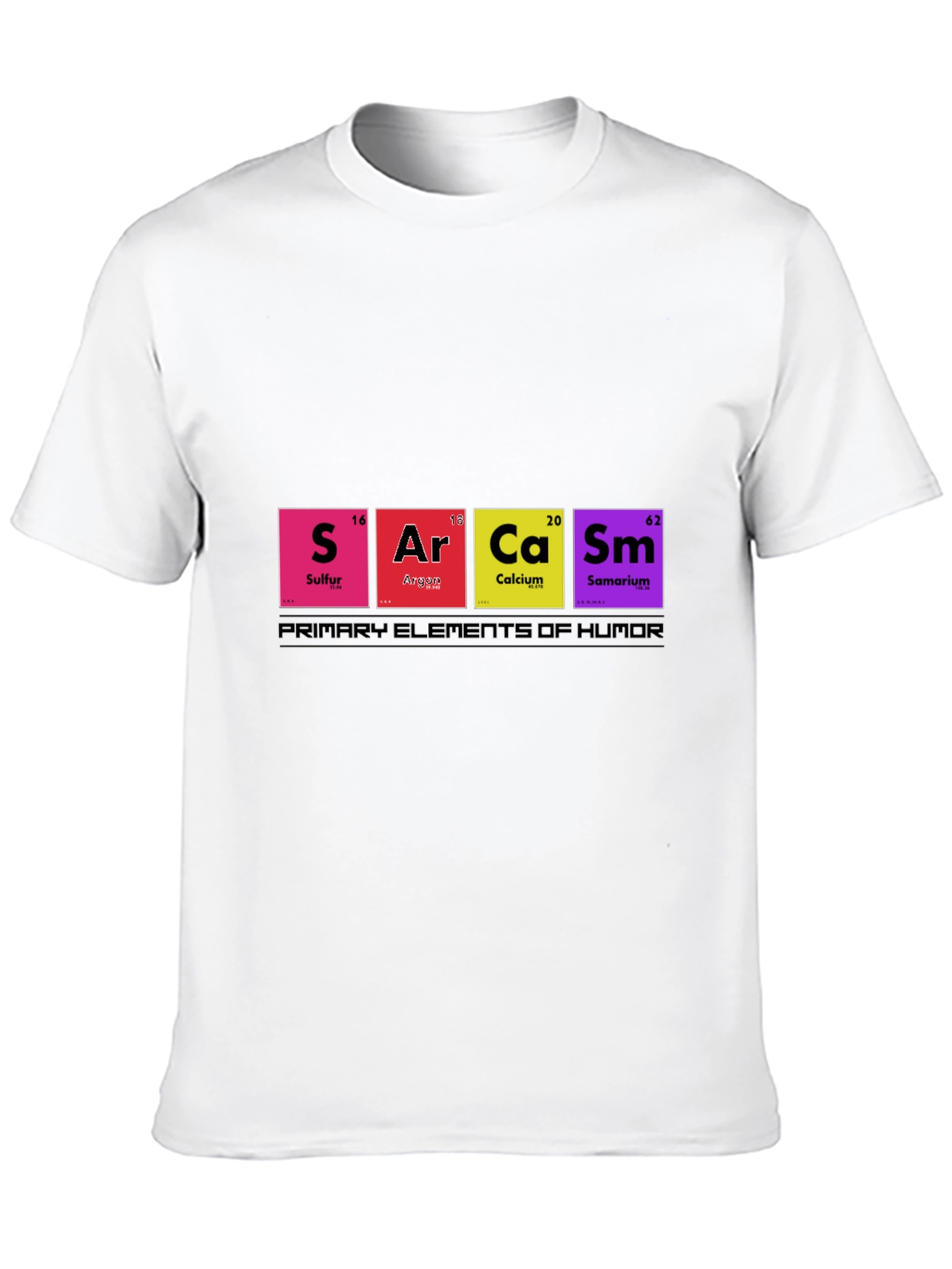 Sarcasm Elements of Humor T-Shirt