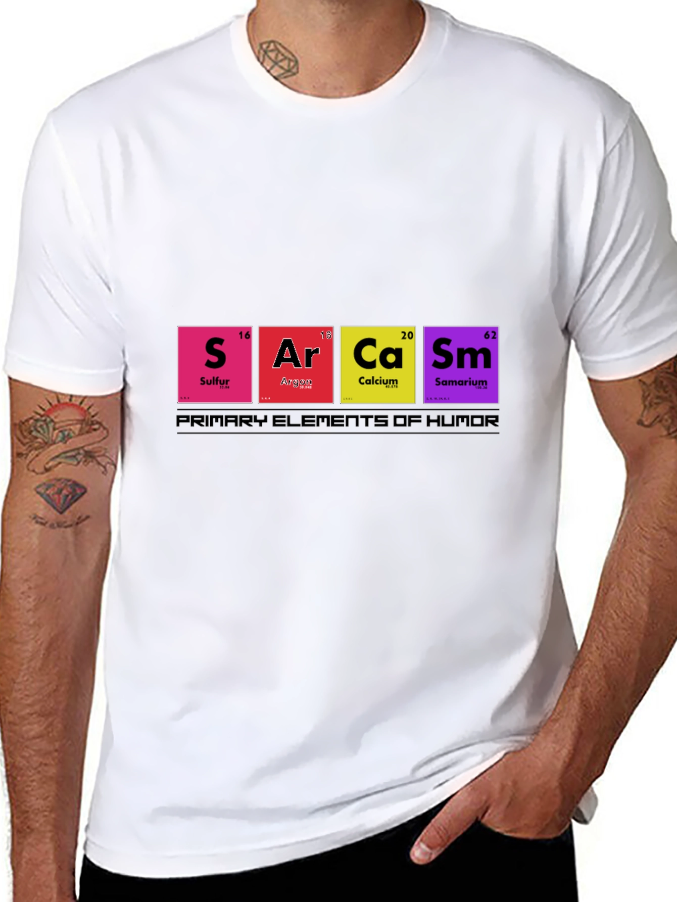 Sarcasm Elements of Humor T-Shirt