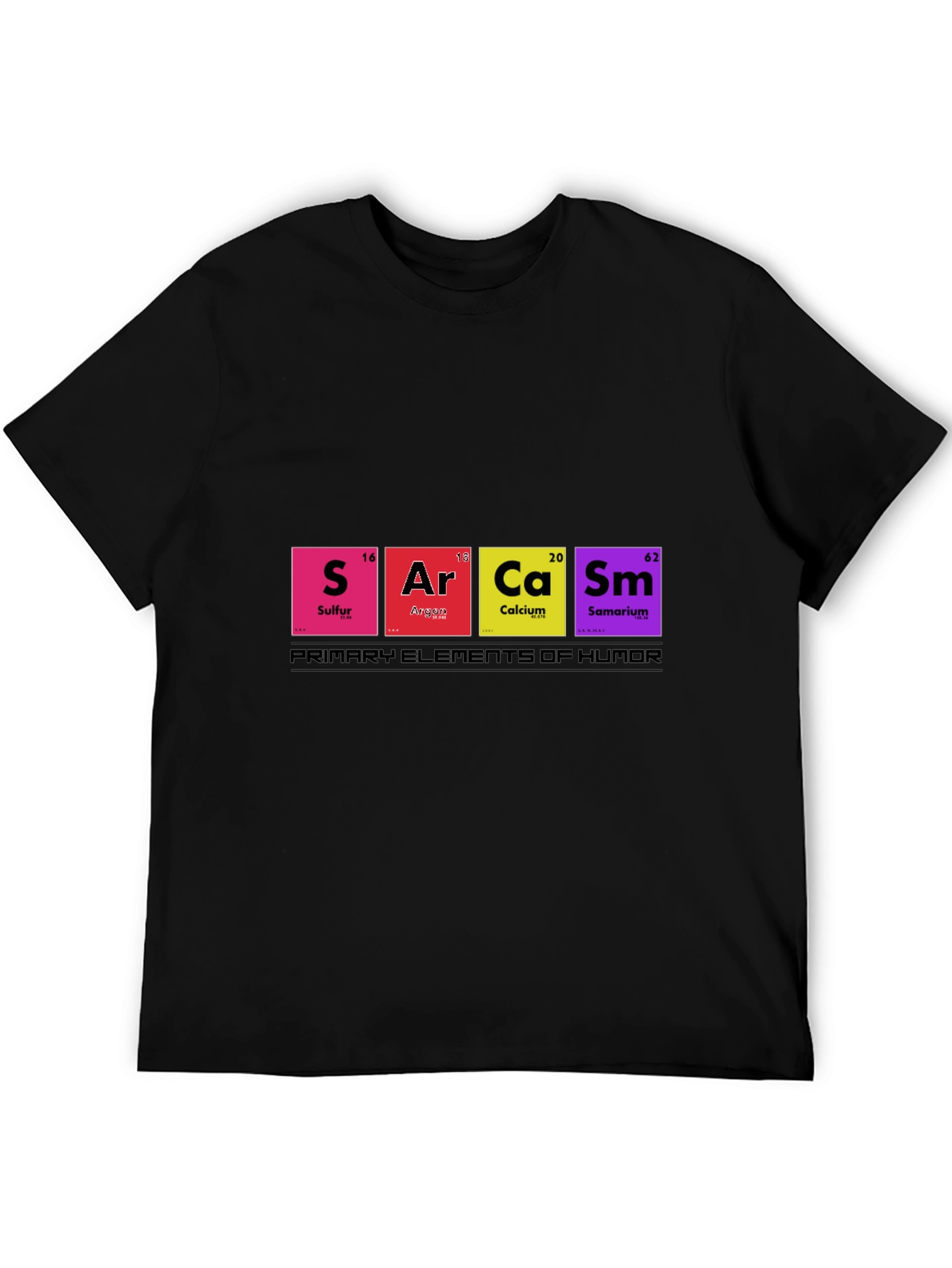 Sarcasm Elements of Humor T-Shirt