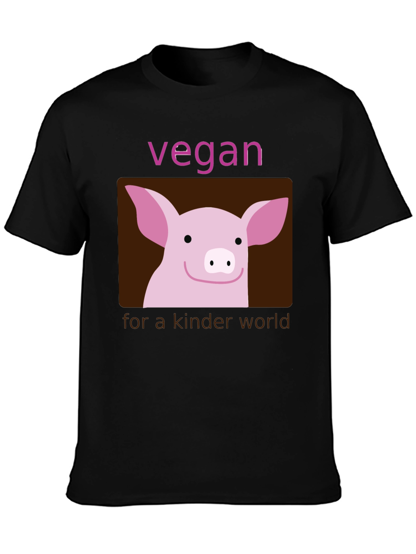 Vegan Pig Graphic T-Shirt