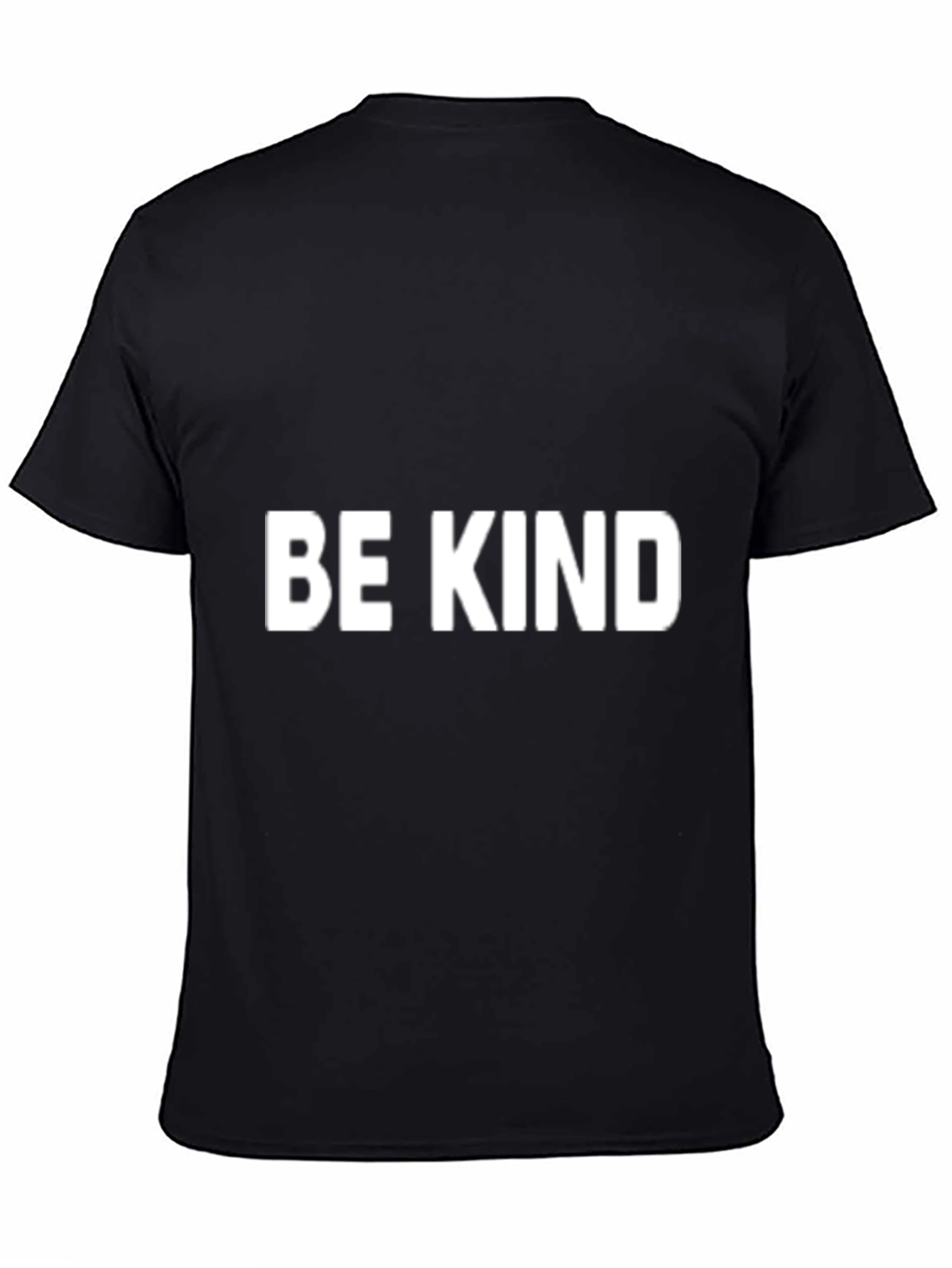 Be Kind Graphic T-Shirt - Black Crew Neck Tee