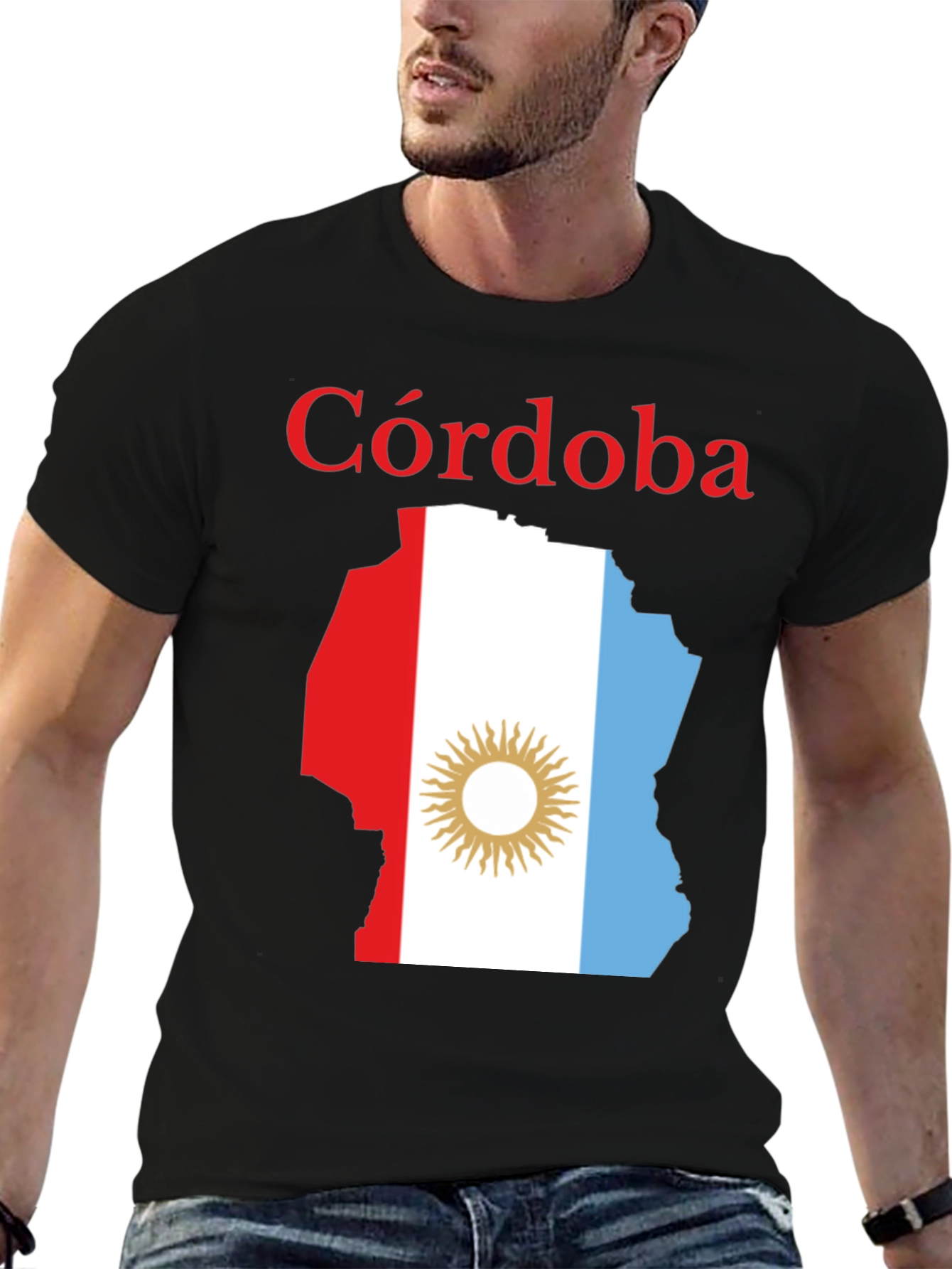 Córdoba Argentina Map Graphic Tee