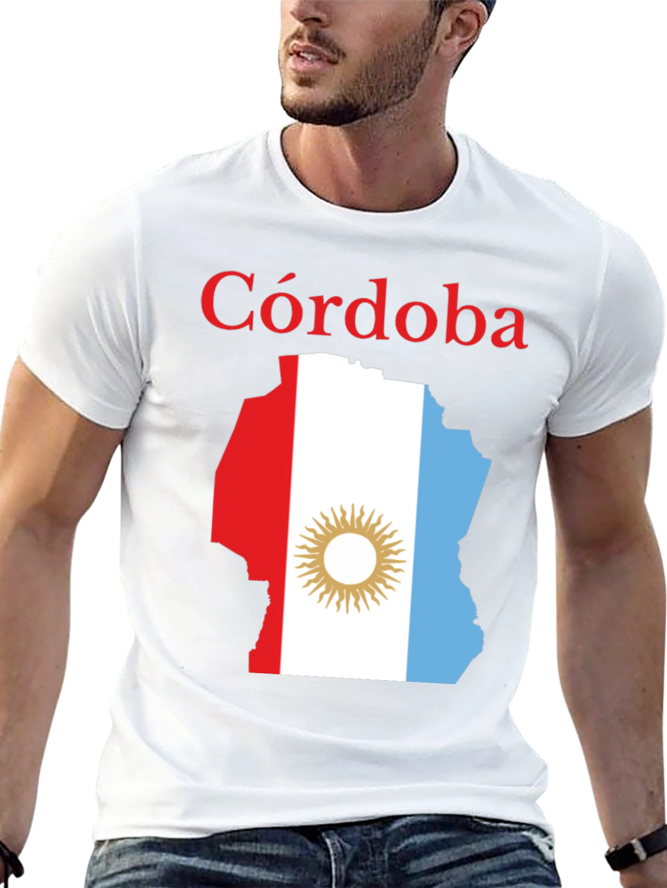 Córdoba Argentina Map Graphic Tee