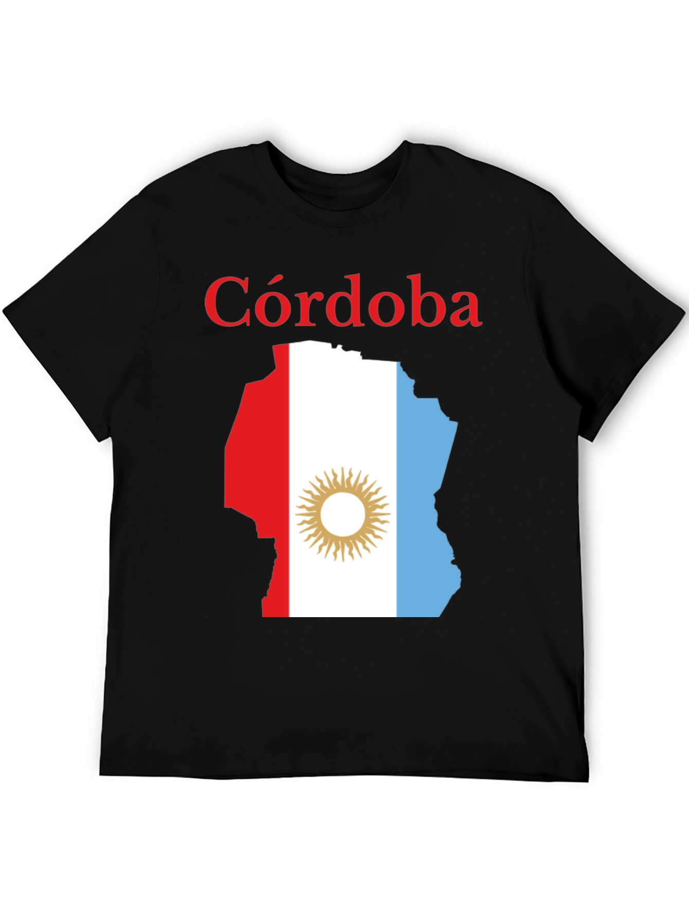 Córdoba Argentina Map Graphic Tee