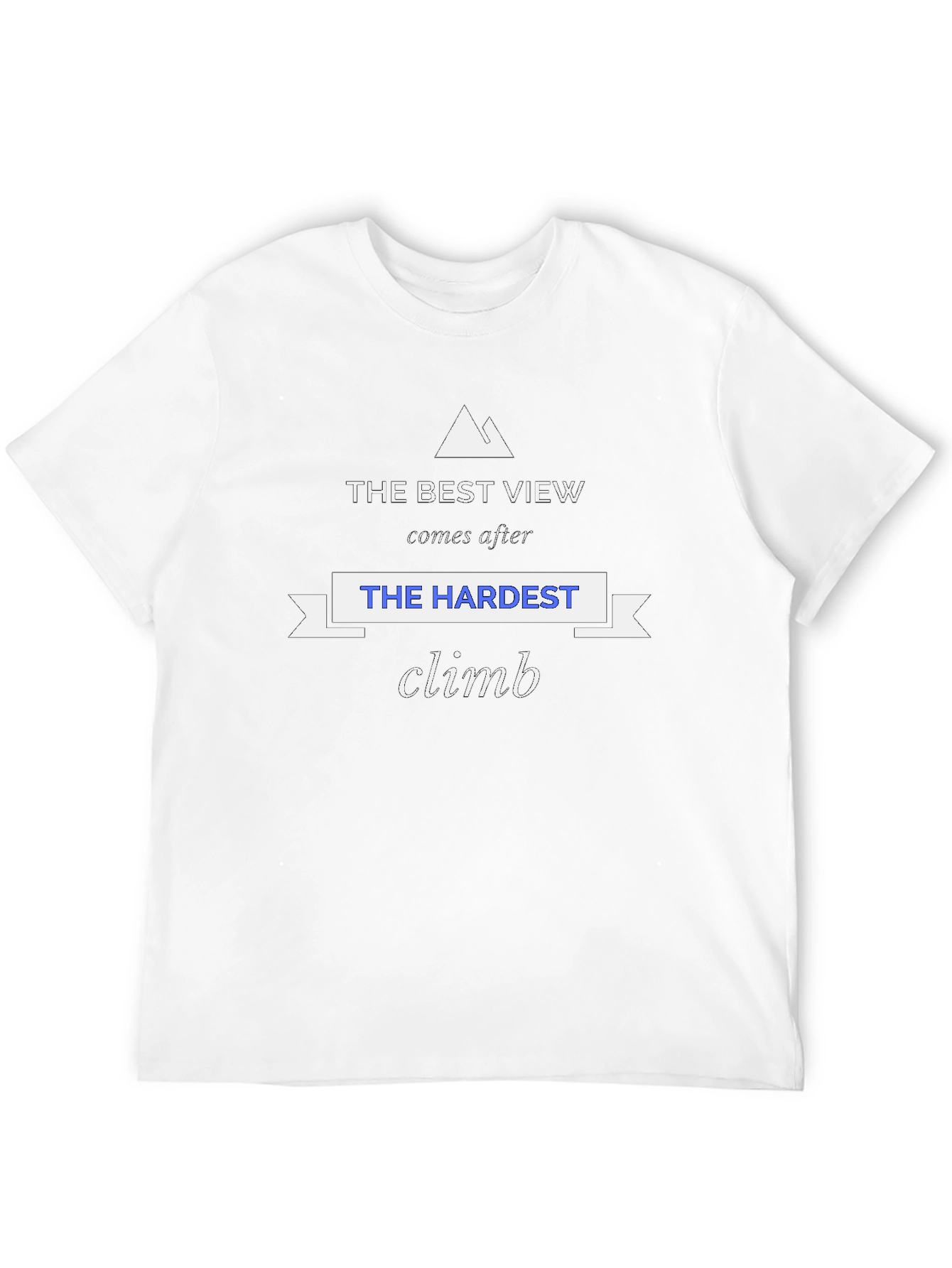 Inspirational Mountain Climb T-Shirt