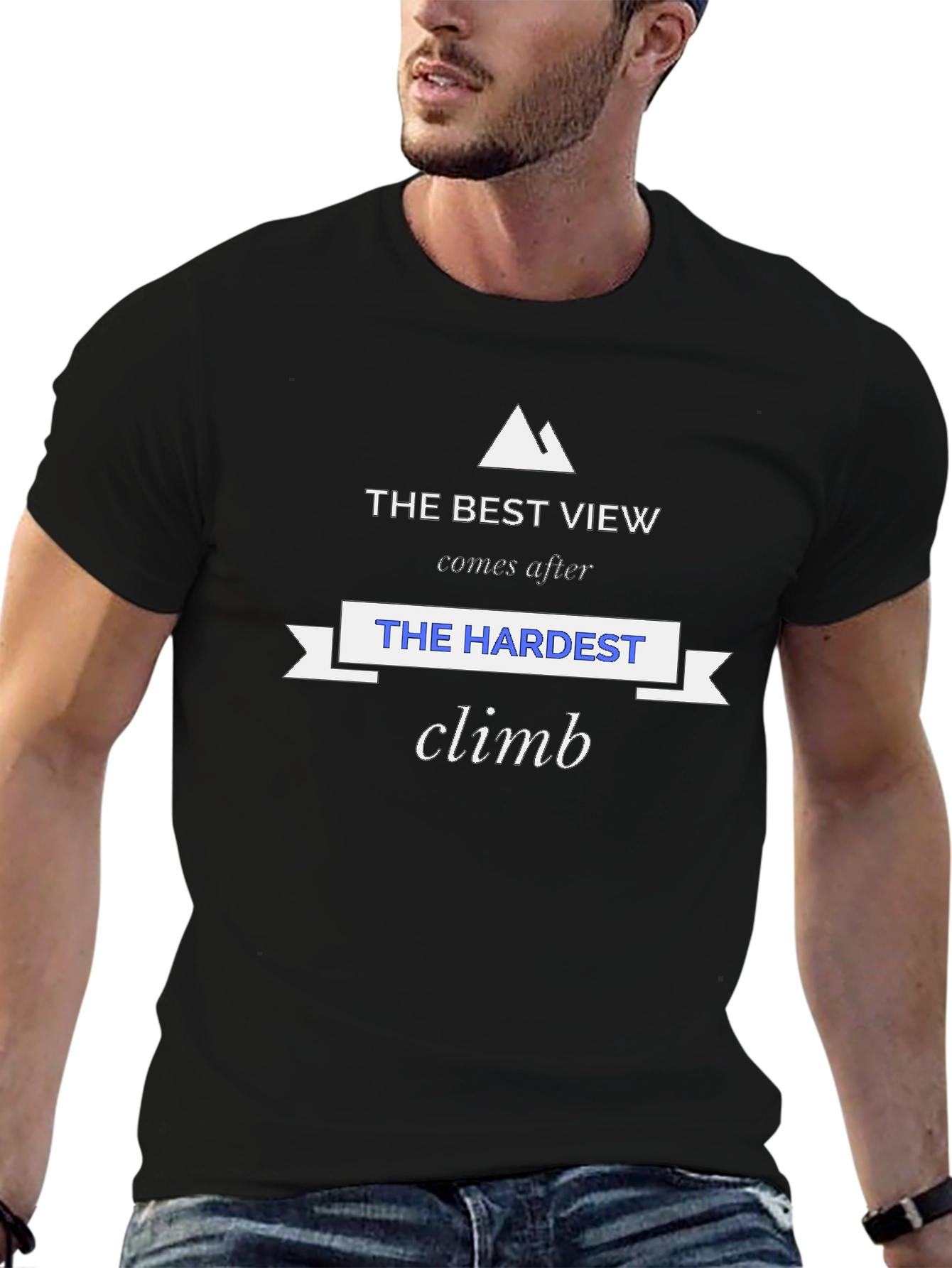 Inspirational Mountain Climb T-Shirt