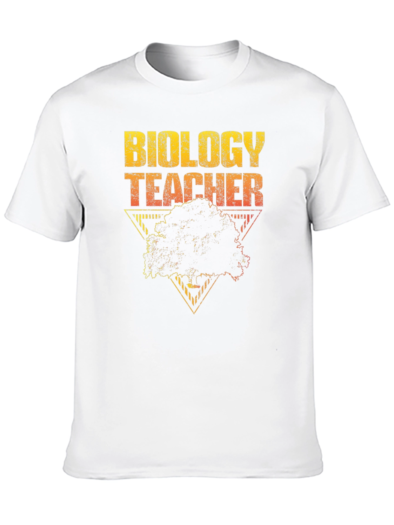 Biology Teacher Tree Graphic T-Shirt