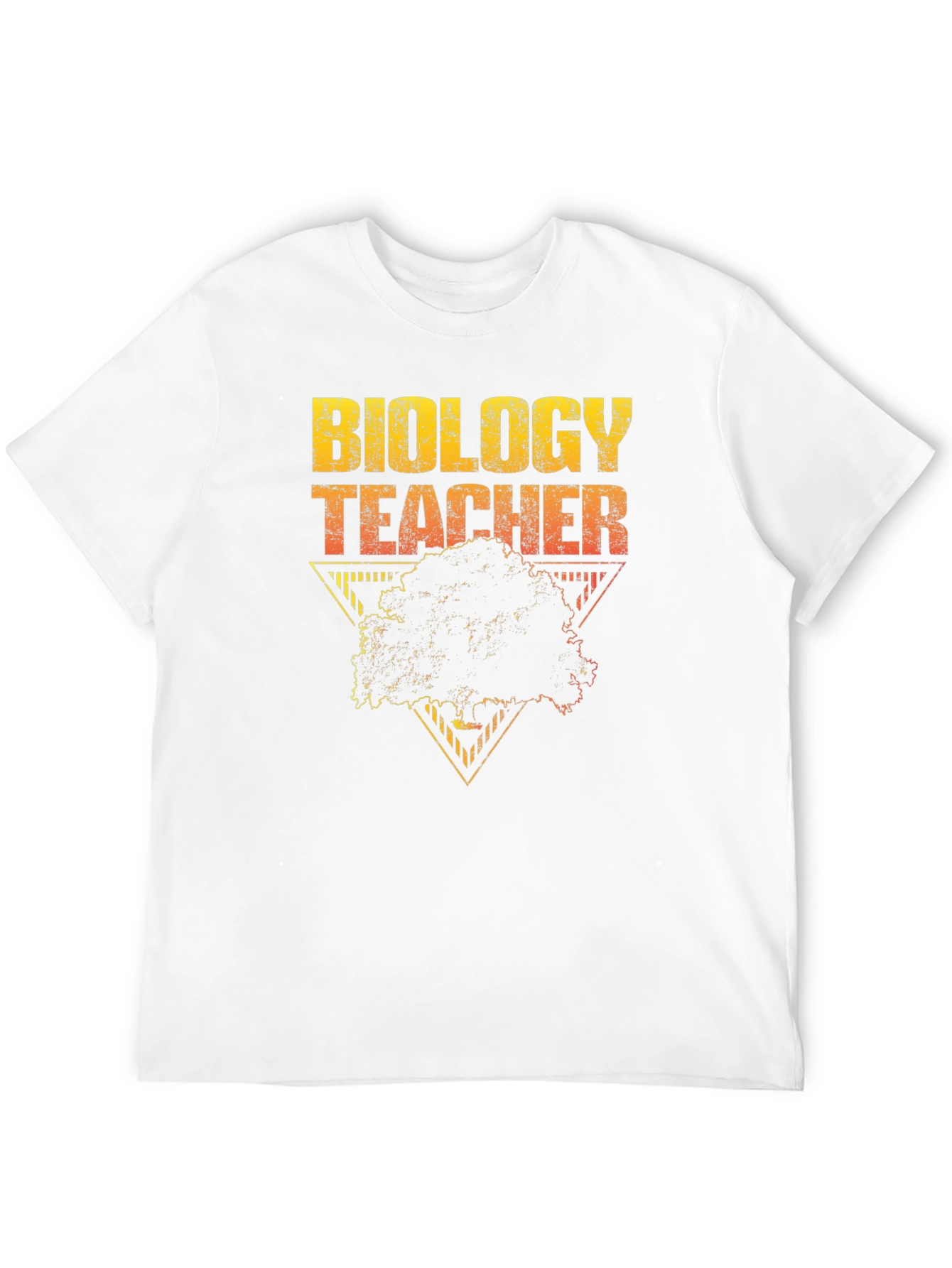 Biology Teacher Tree Graphic T-Shirt