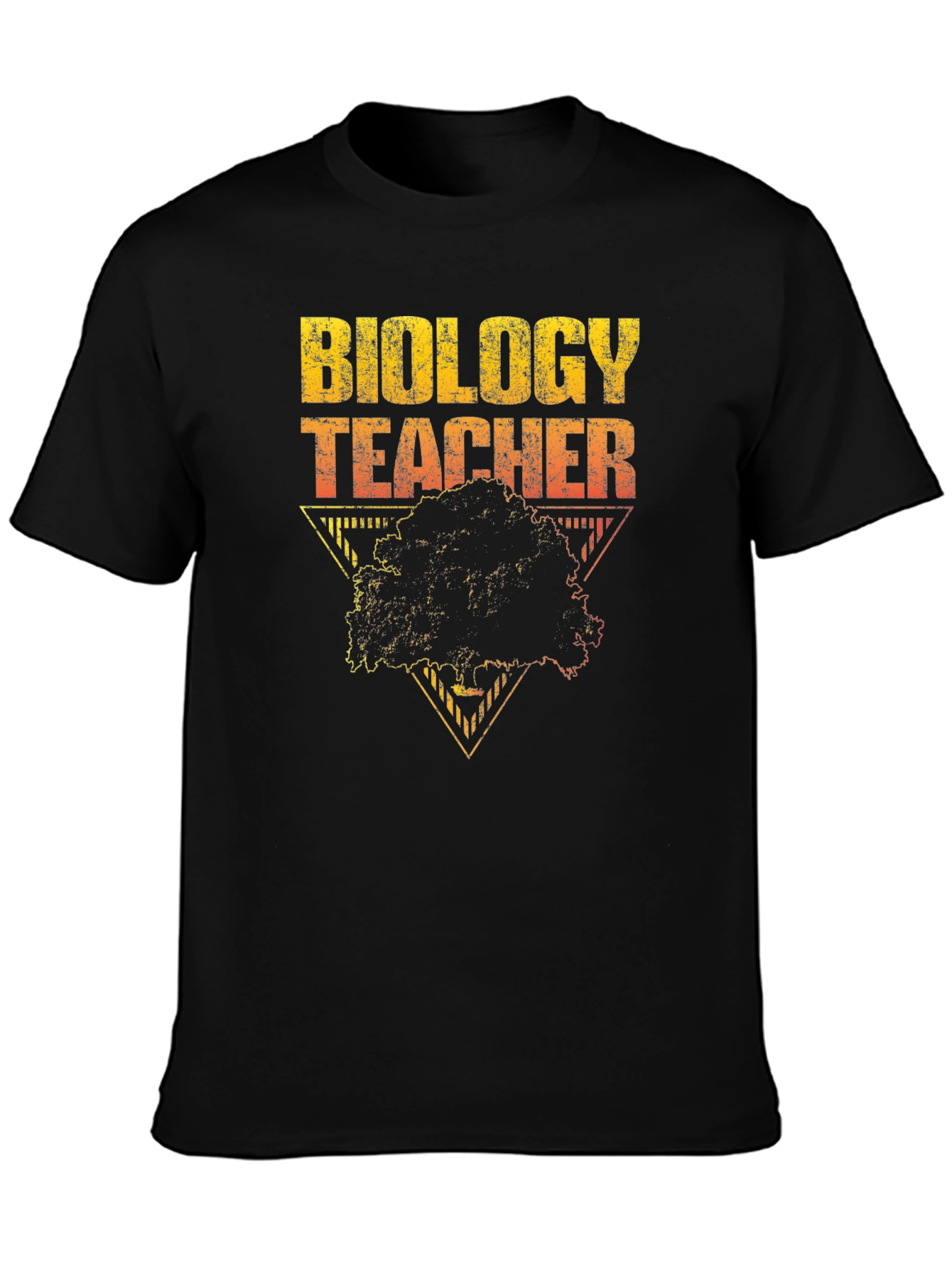 Biology Teacher Tree Graphic T-Shirt