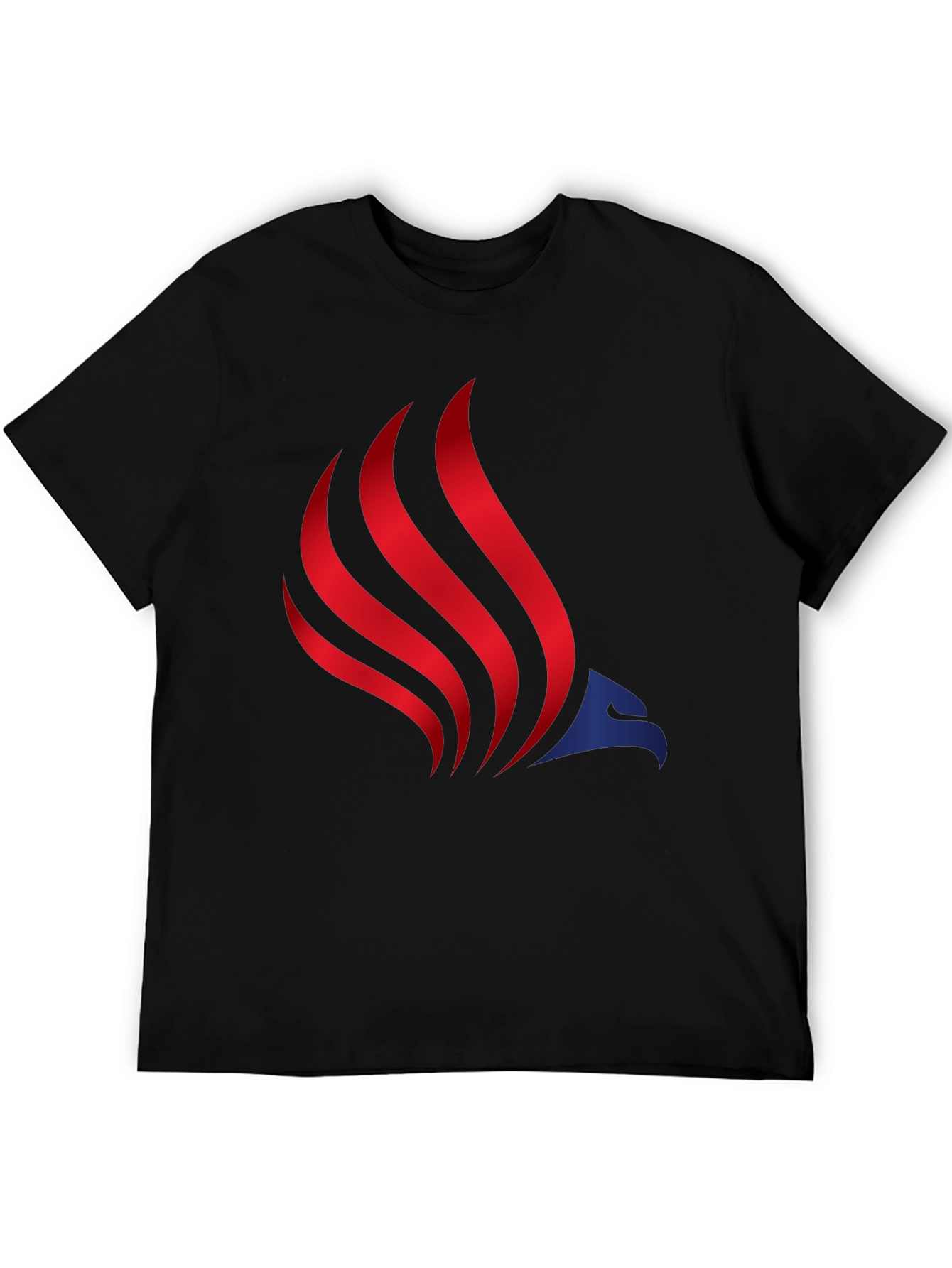 Patriotic Eagle Graphic Tee - Red White and Blue