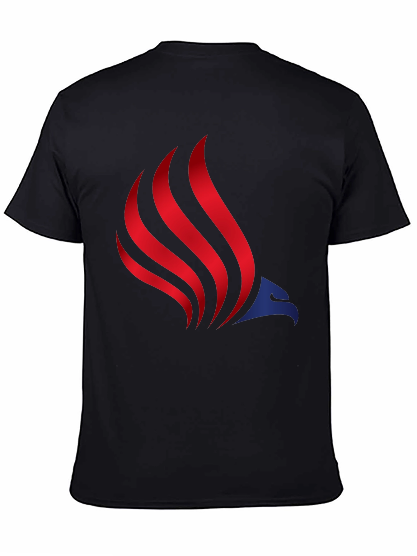 Patriotic Eagle Graphic Tee - Red White and Blue