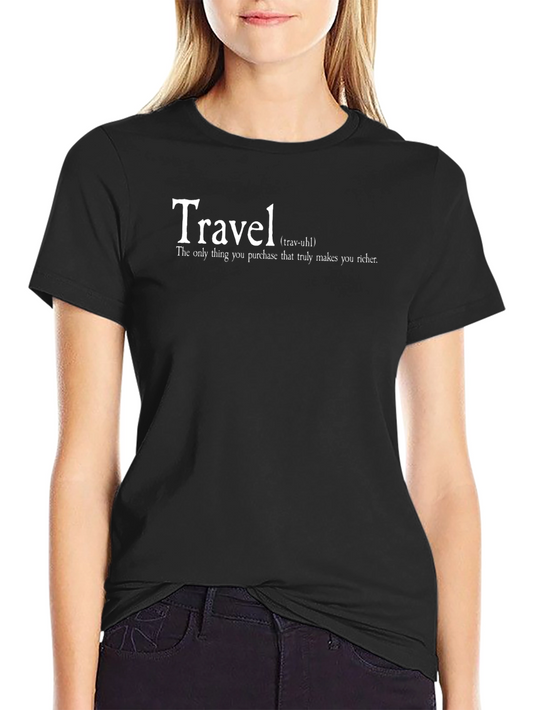 Travel Definition Graphic T-Shirt