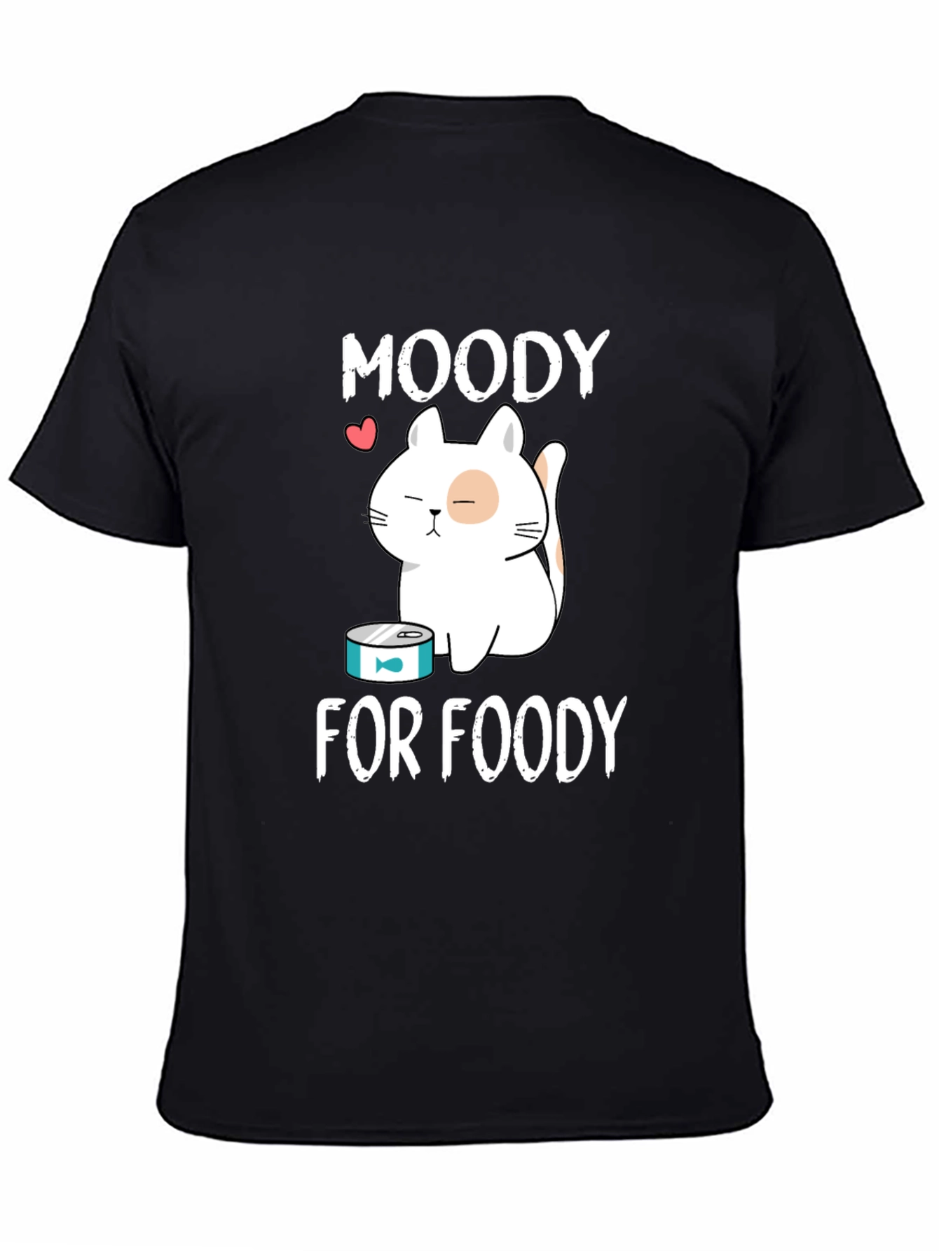 Moody for Foody T-Shirt - Cat Lover Tee