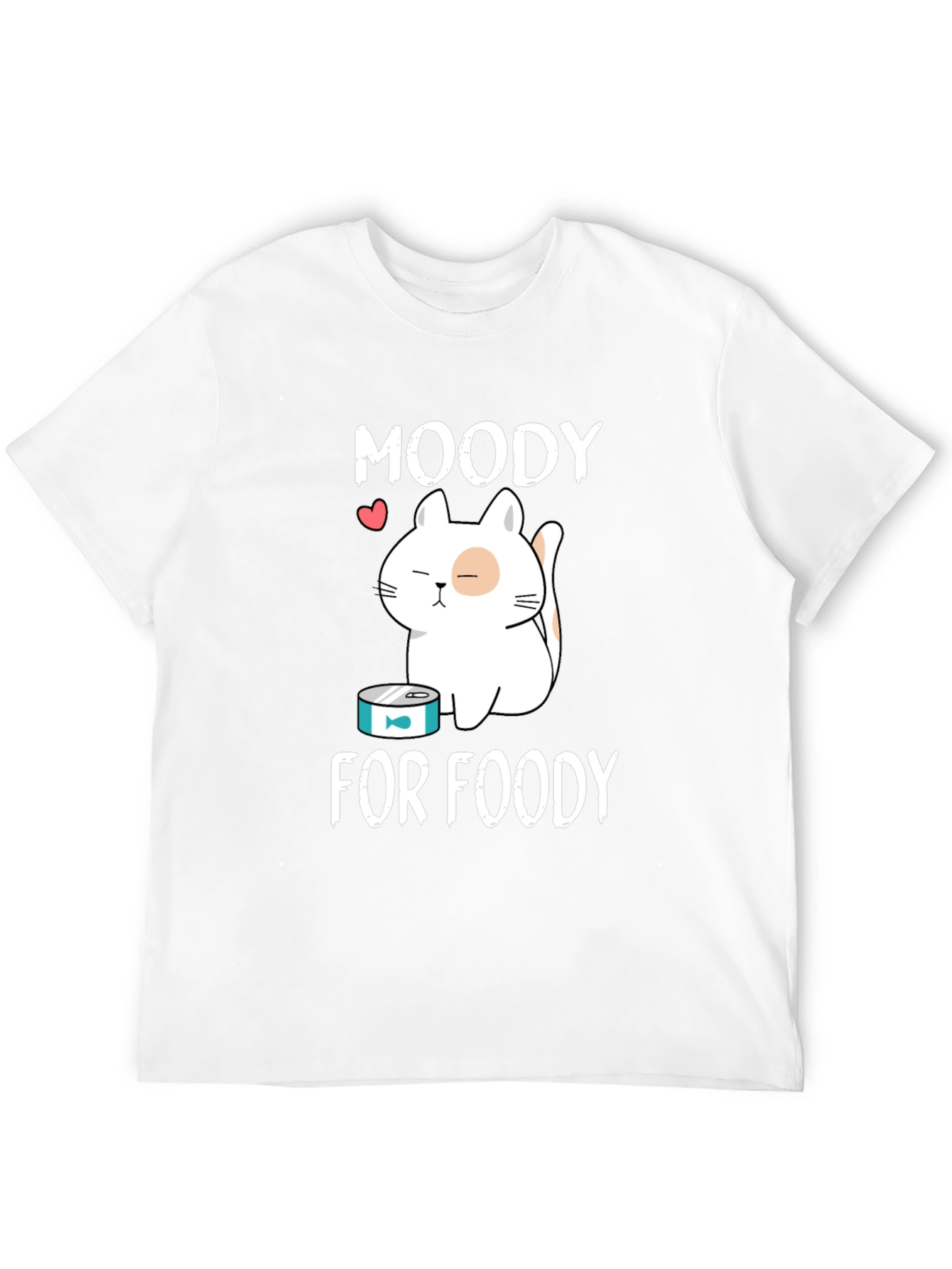 Moody for Foody T-Shirt - Cat Lover Tee