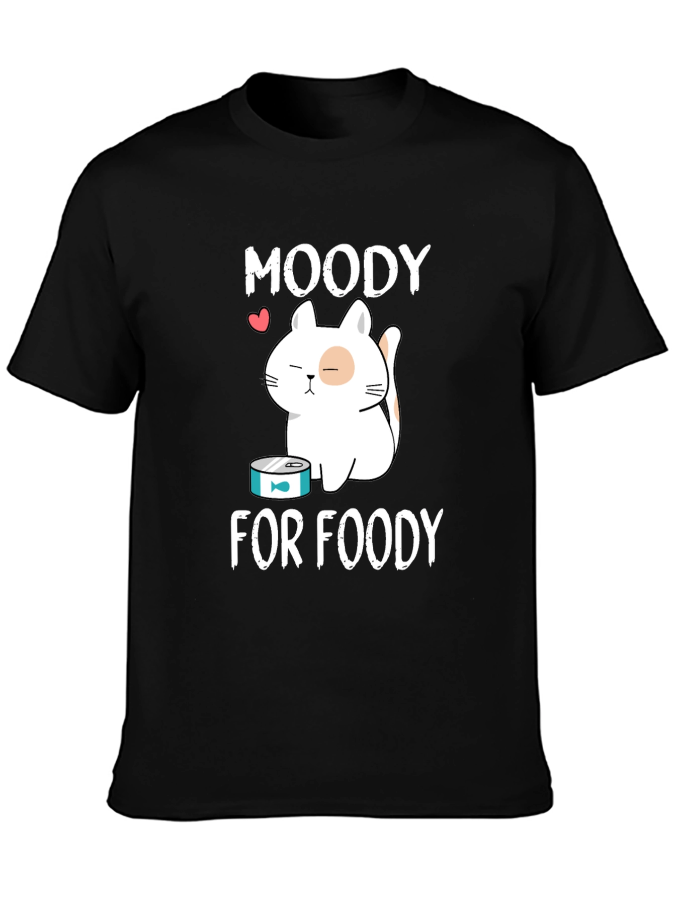 Moody for Foody T-Shirt - Cat Lover Tee