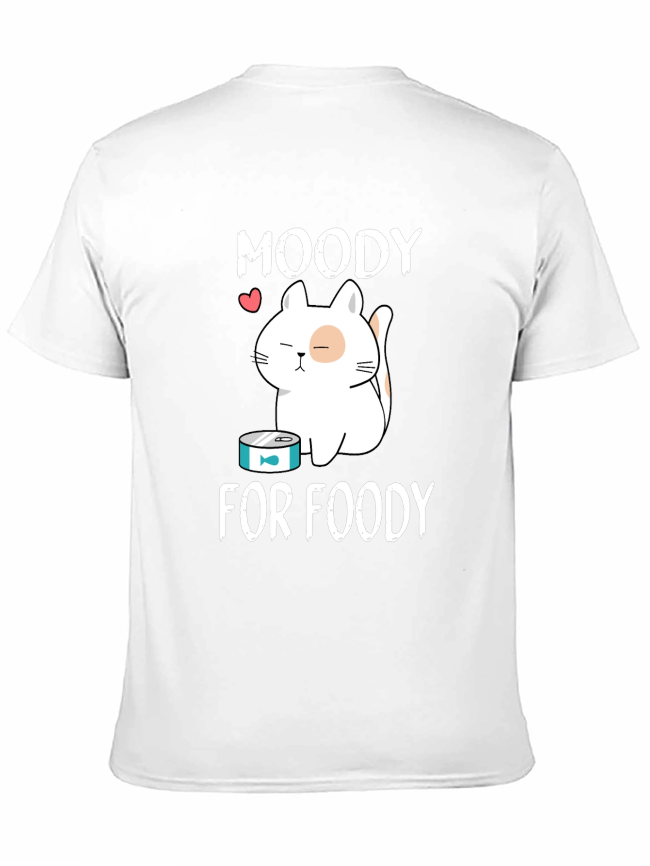 Moody for Foody T-Shirt - Cat Lover Tee