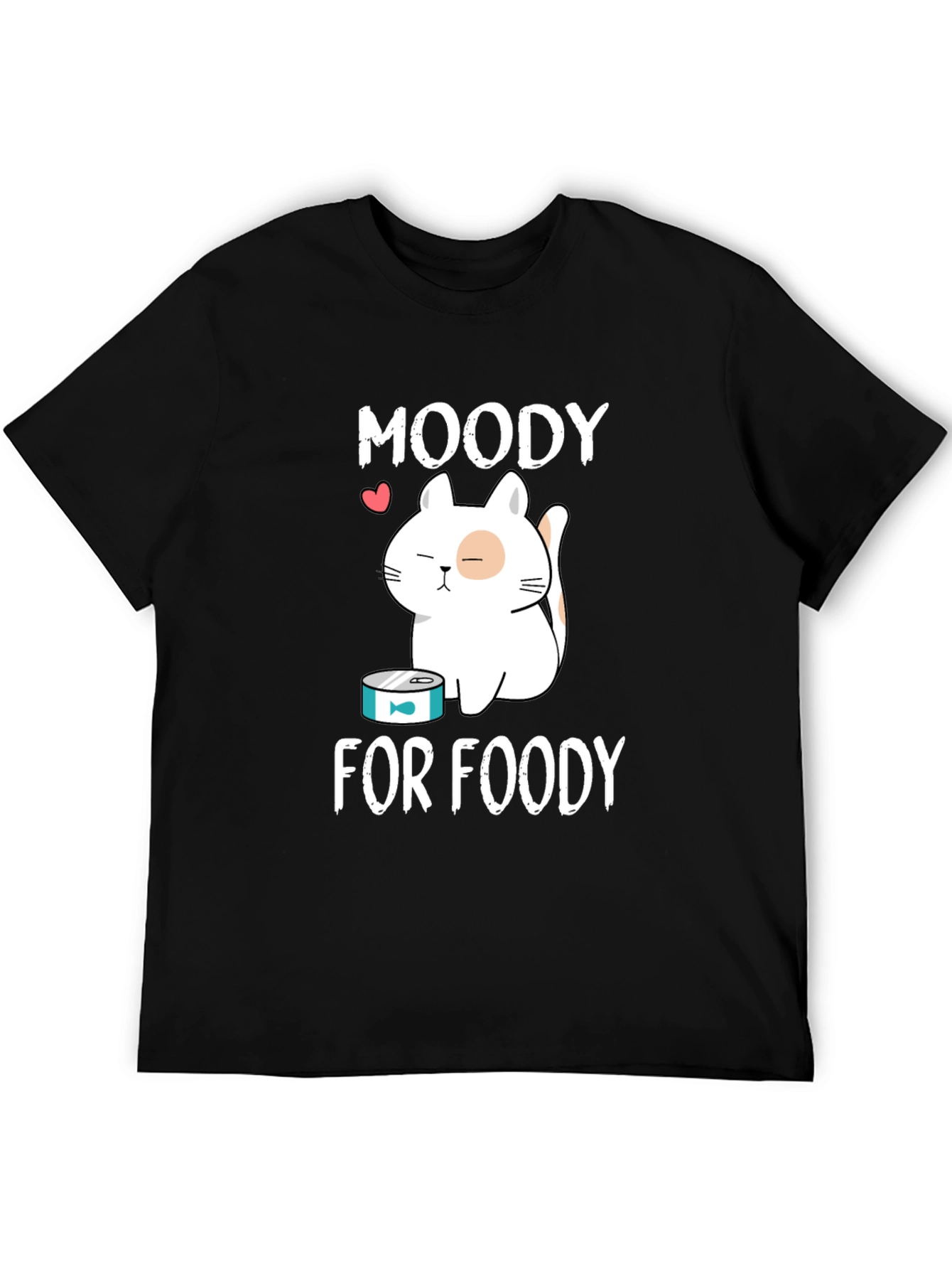 Moody for Foody T-Shirt - Cat Lover Tee