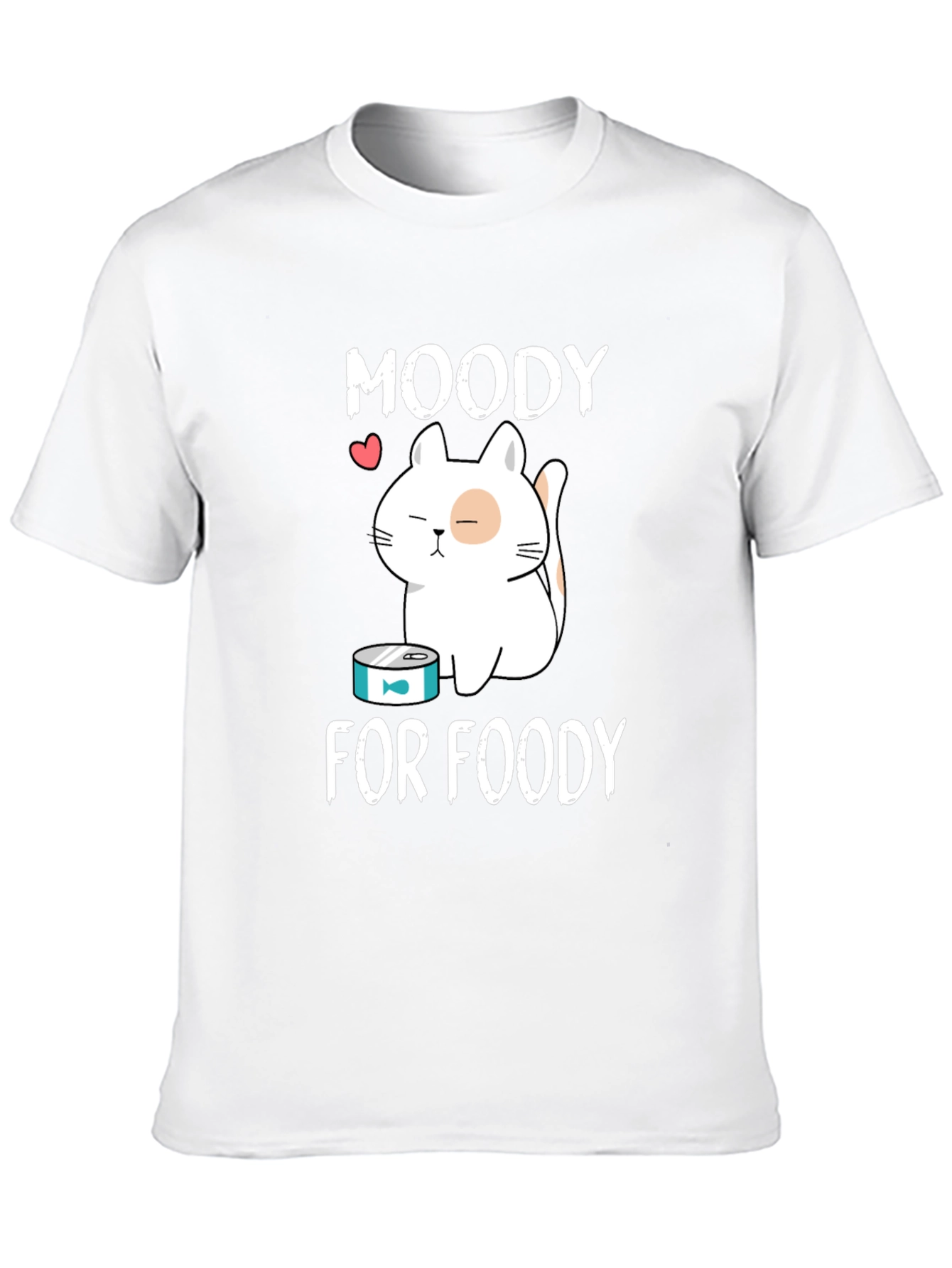 Moody for Foody T-Shirt - Cat Lover Tee
