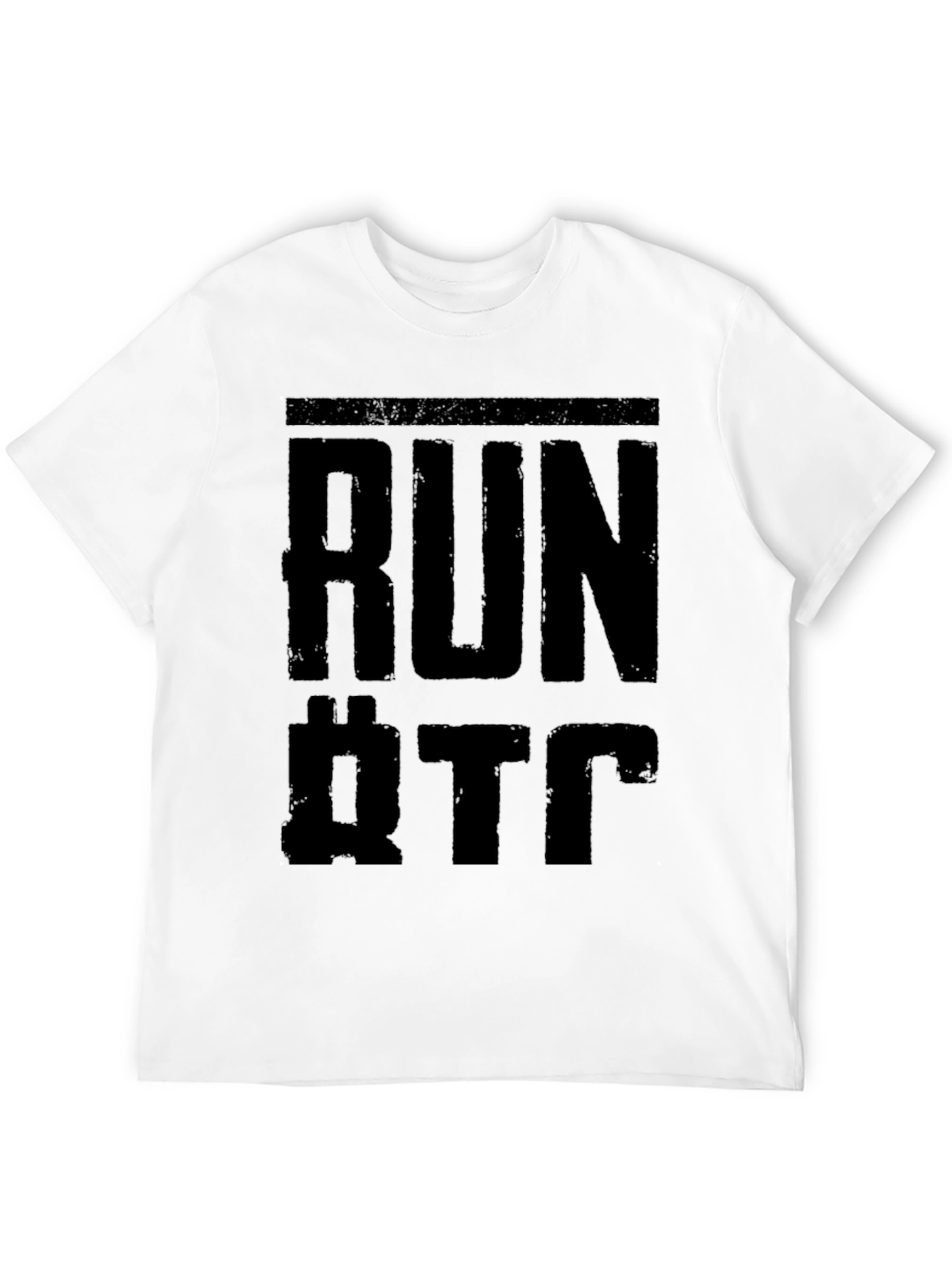 Run QTC T-Shirt - Black Graphic Tee