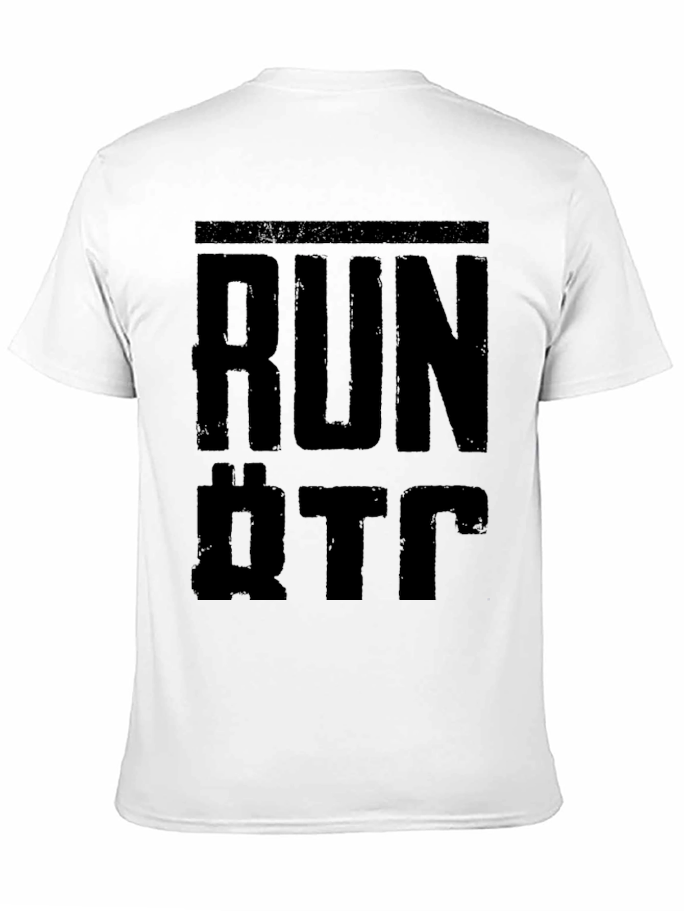 Run QTC T-Shirt - Black Graphic Tee