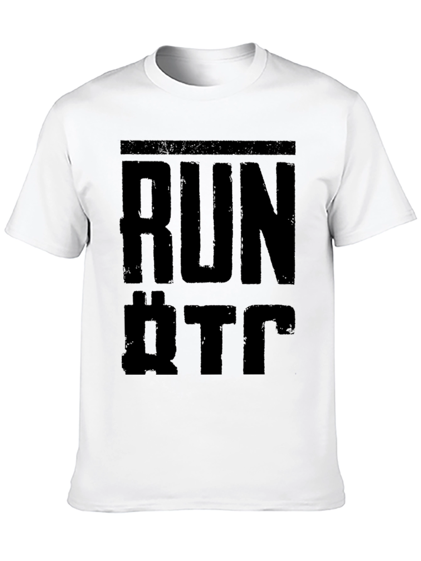 Run QTC T-Shirt - Black Graphic Tee