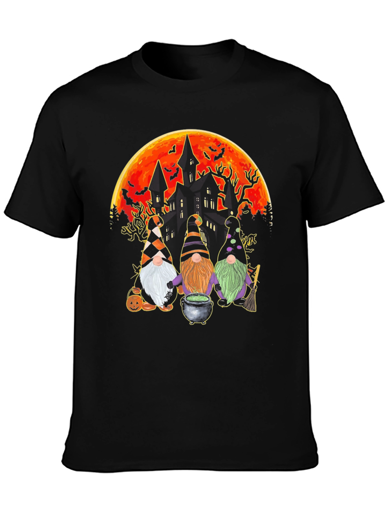 Halloween Gnomes T-Shirt: Spooky Fun!