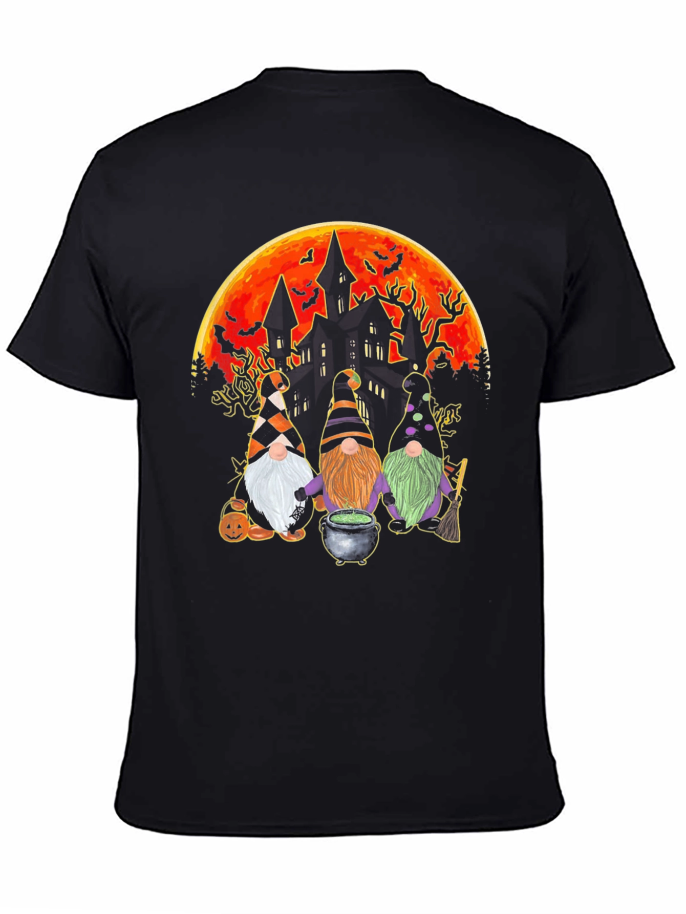 Halloween Gnomes T-Shirt: Spooky Fun!
