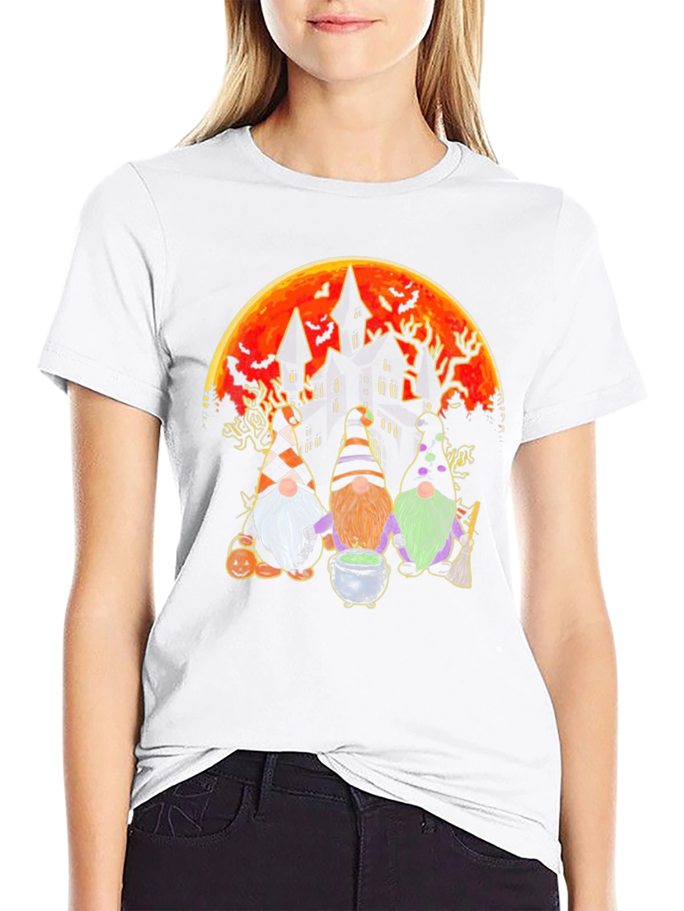 Halloween Gnomes T-Shirt: Spooky Fun!