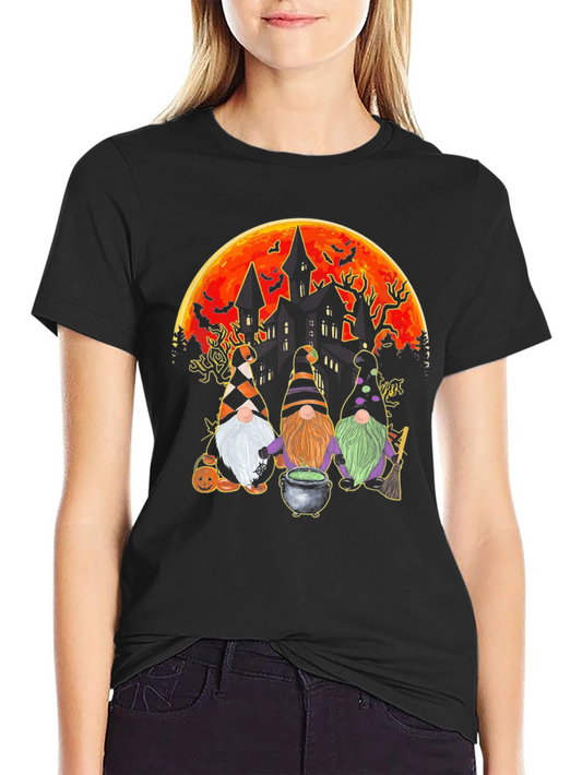 Halloween Gnomes T-Shirt: Spooky Fun!