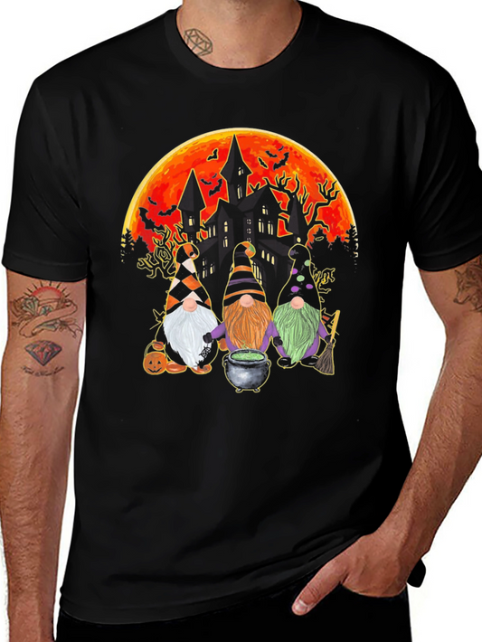 Halloween Gnomes T-Shirt: Spooky Fun!