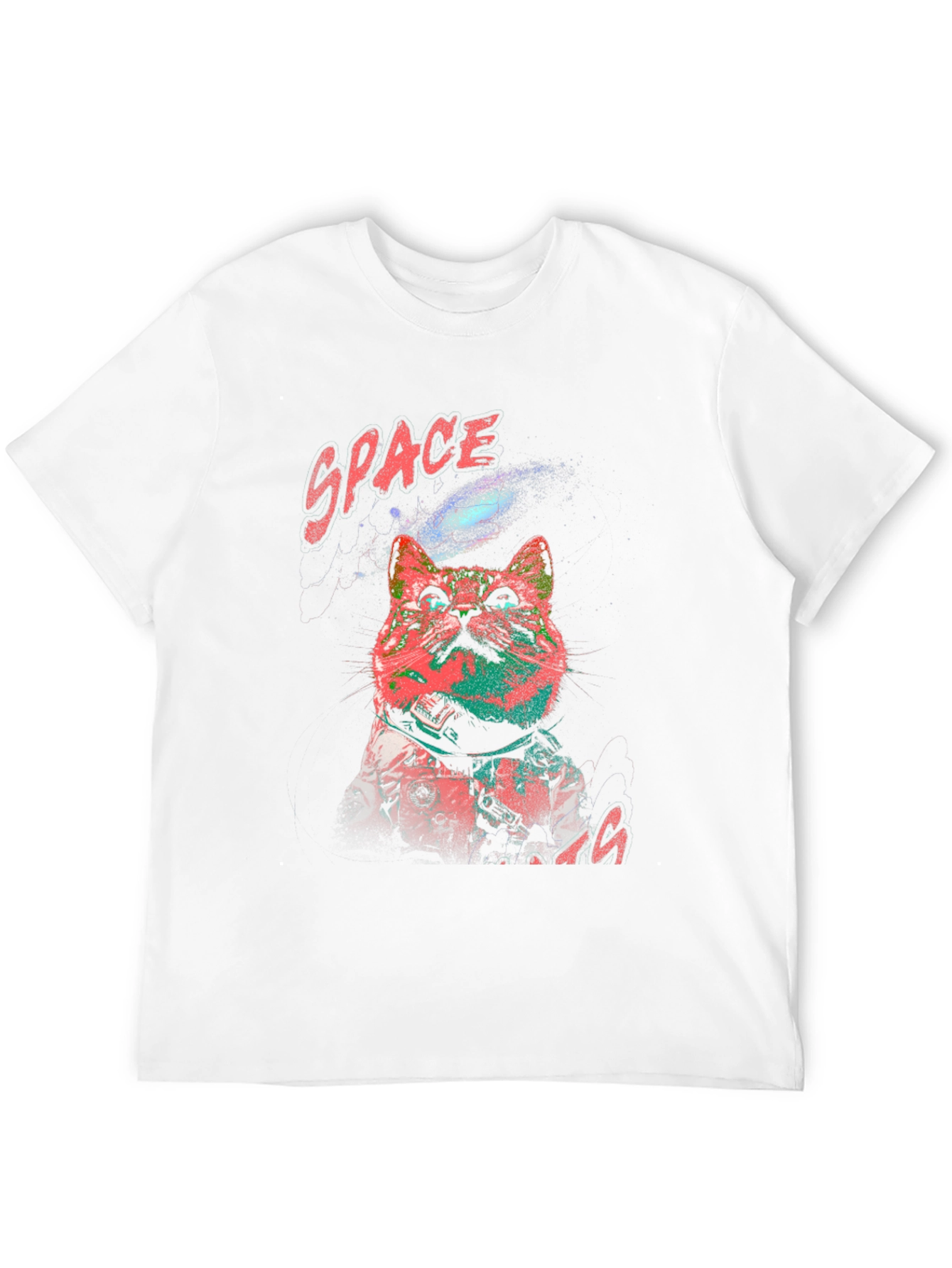 Space Cat Graphic T-Shirt