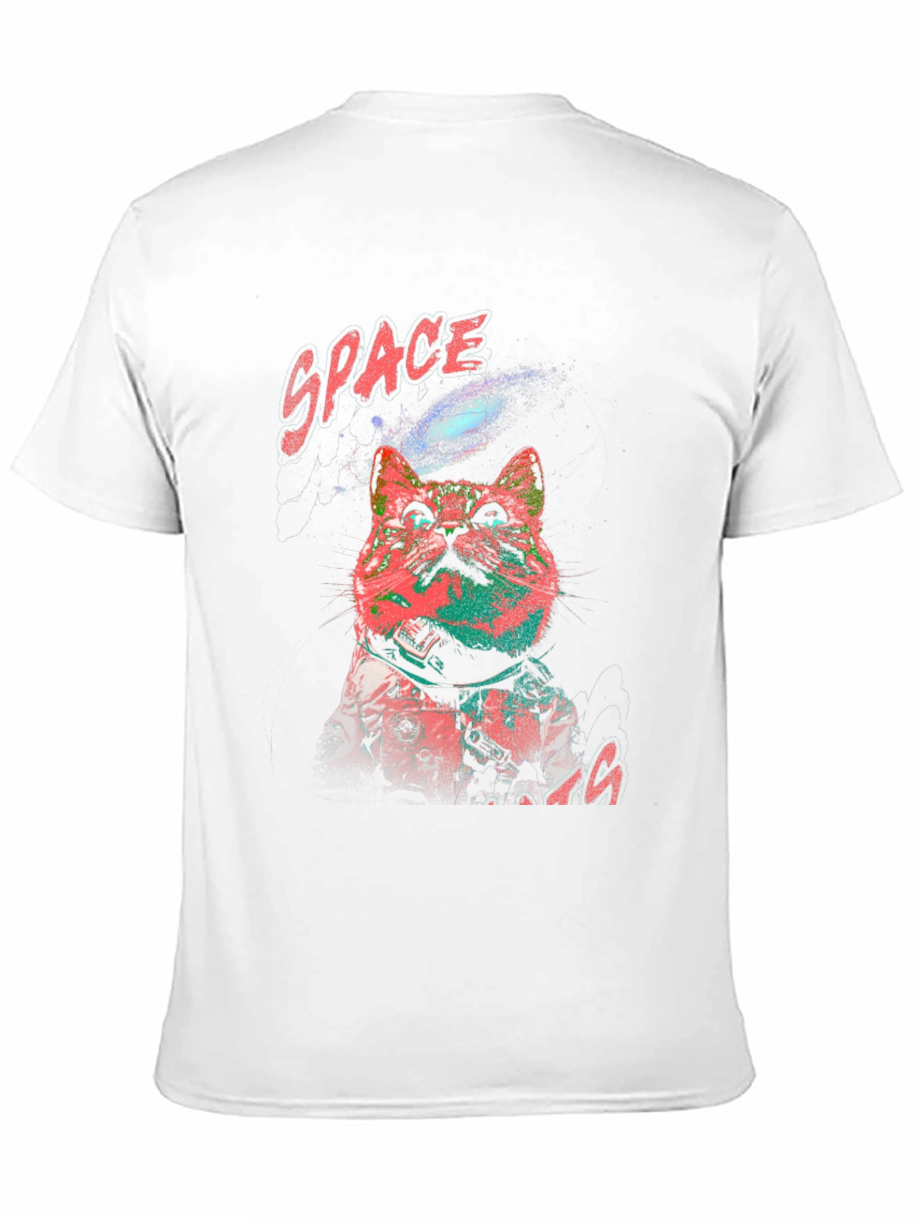 Space Cat Graphic T-Shirt