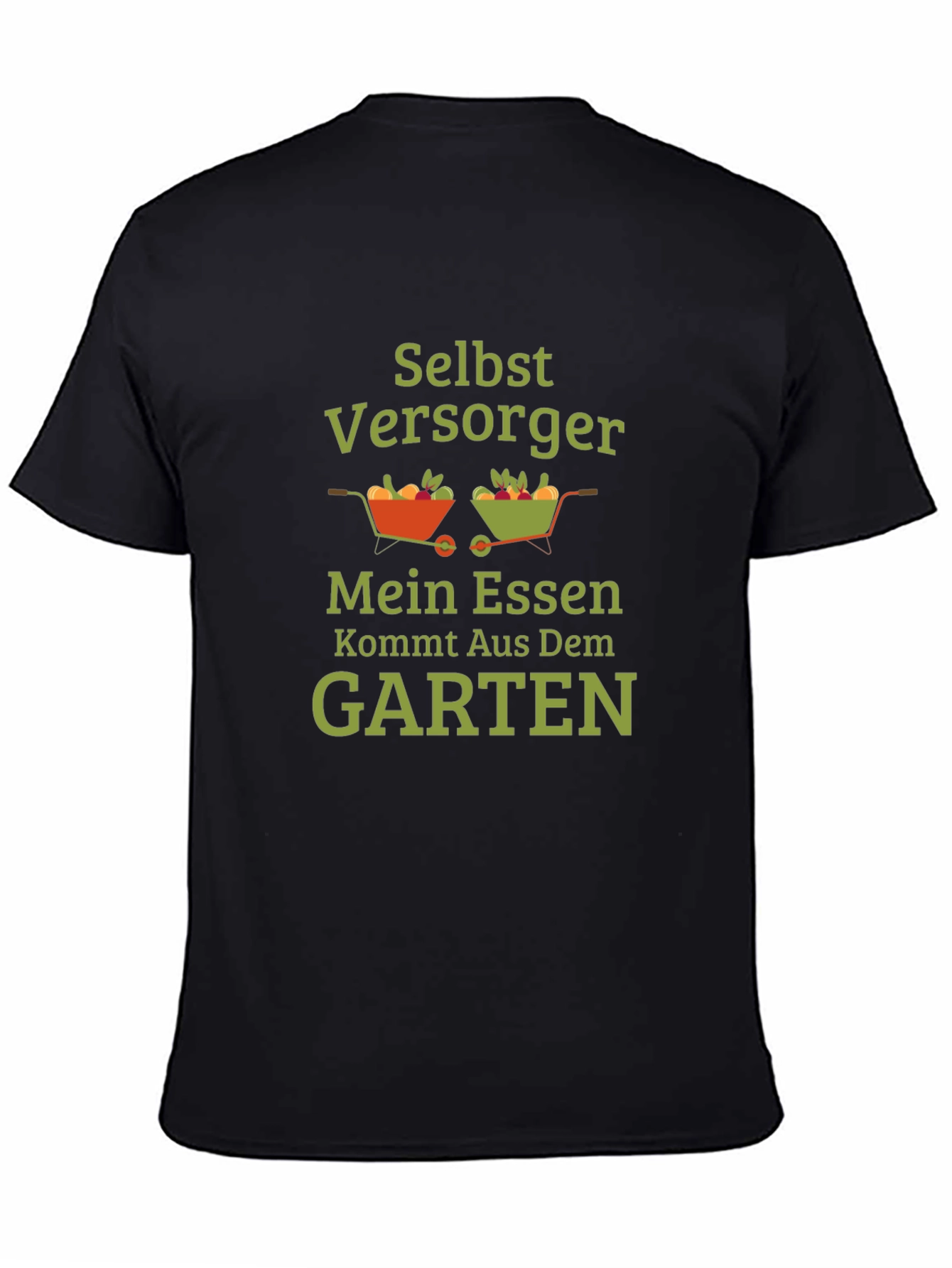 Selbstversorger Mein Essen Kommt Aus Dem Garten T-Shirt