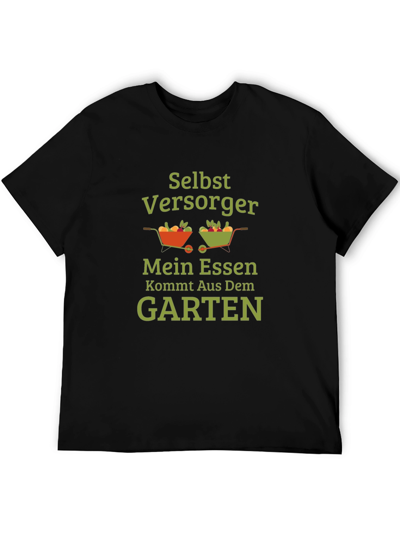 Selbstversorger Mein Essen Kommt Aus Dem Garten T-Shirt