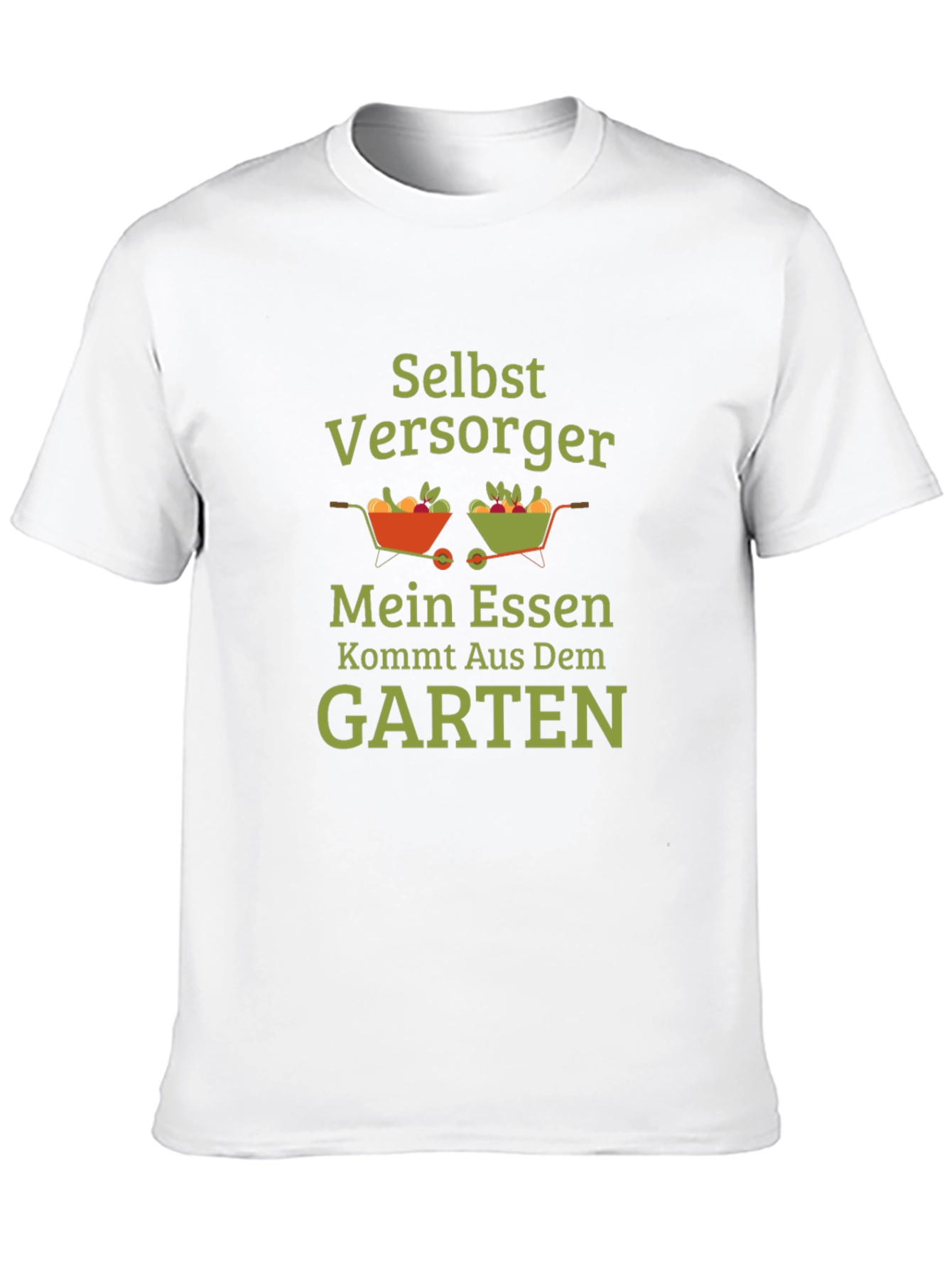 Selbstversorger Mein Essen Kommt Aus Dem Garten T-Shirt