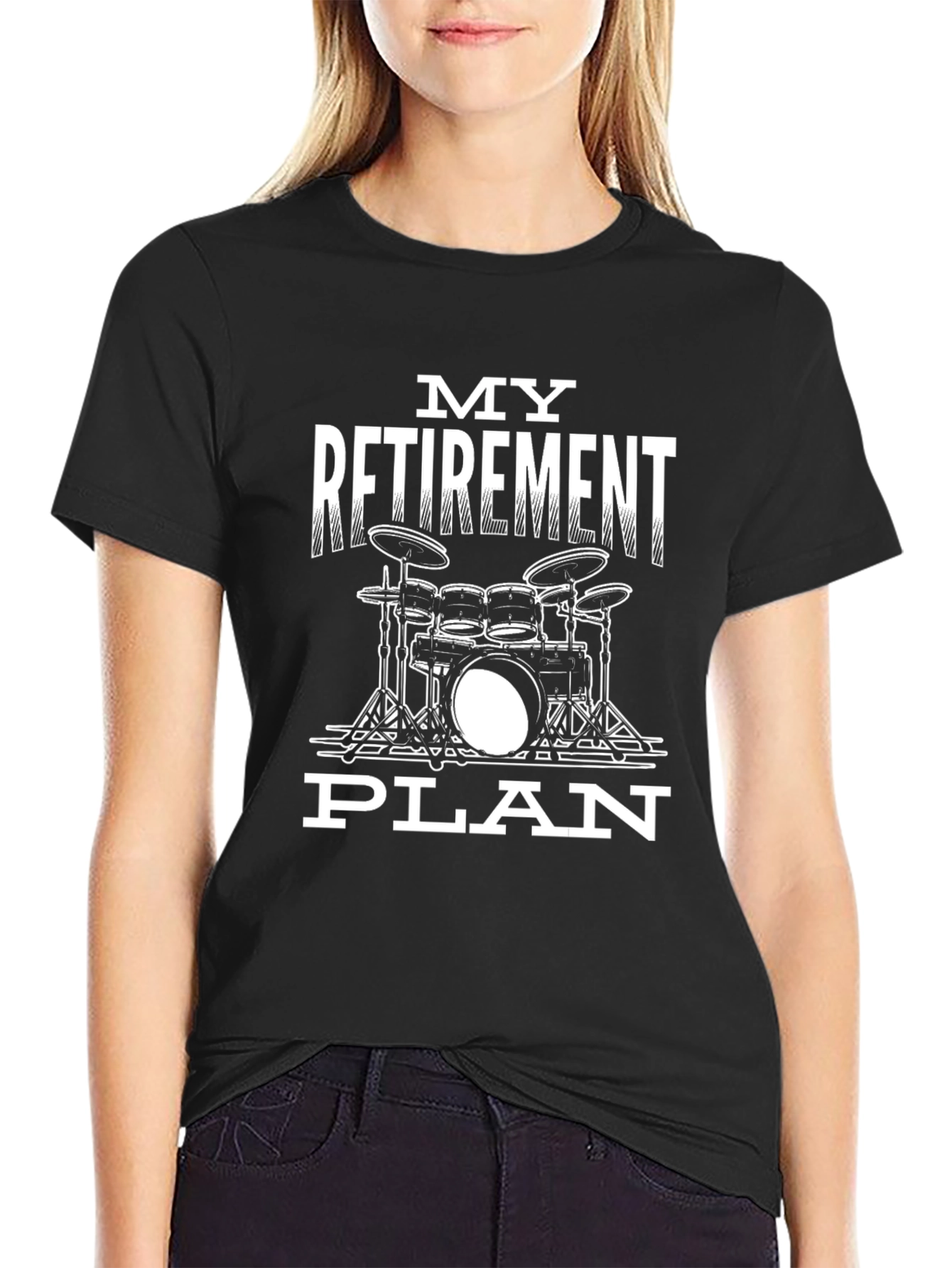 My Retirement Plan - Drum Kit T-Shirt