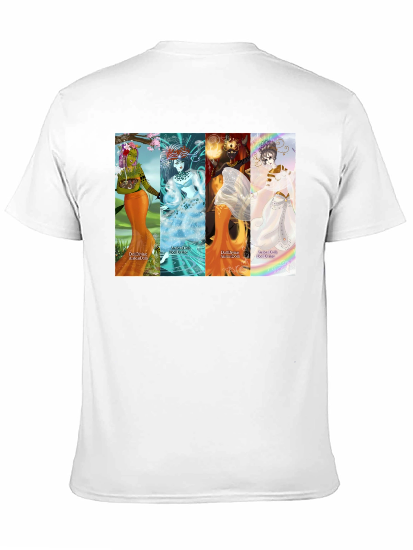 Fantasy Goddess T-Shirt - Black Unisex Tee