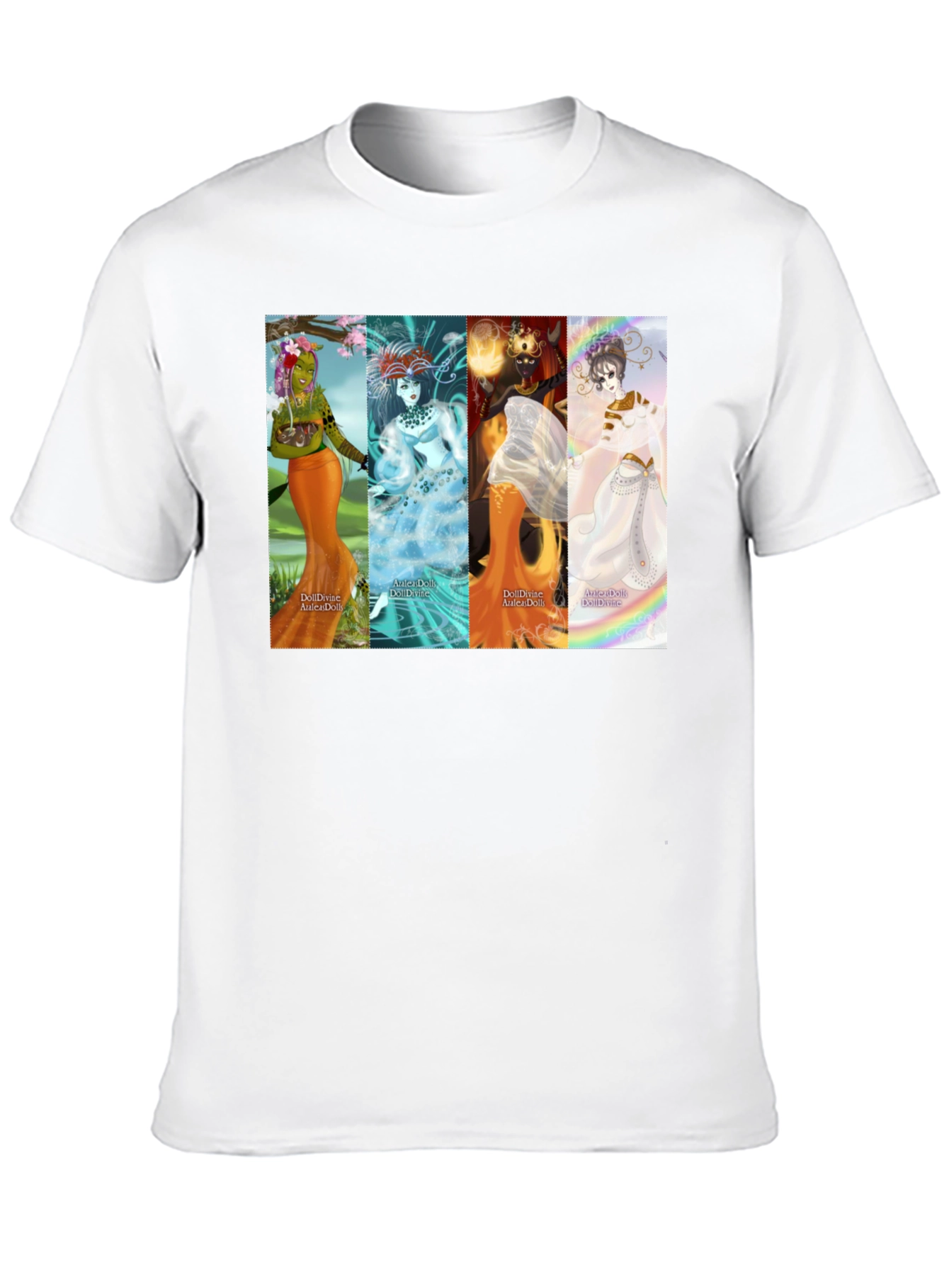 Fantasy Goddess T-Shirt - Black Unisex Tee