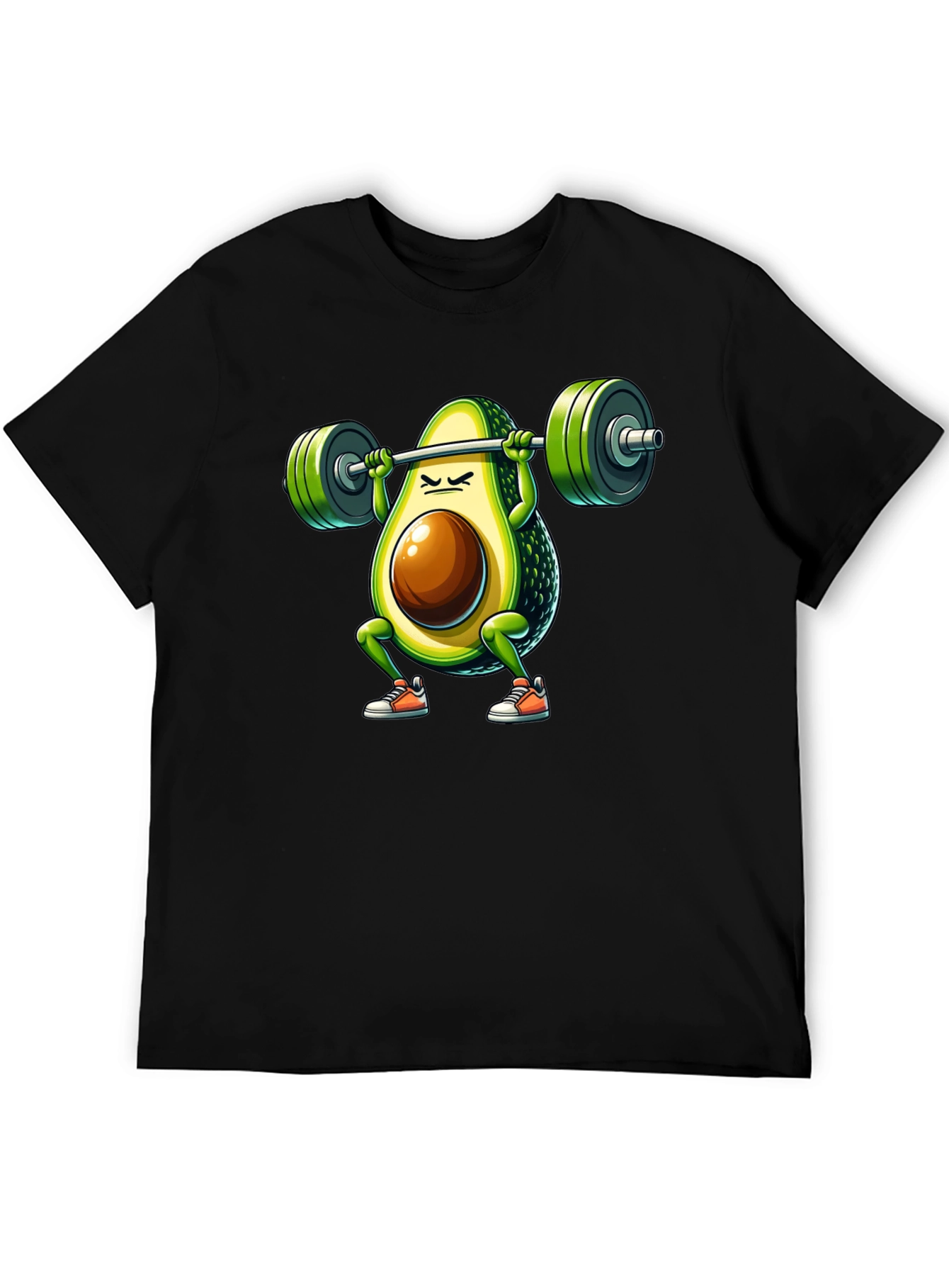 Avocado Squat T-Shirt - Funny Gym Workout Tee