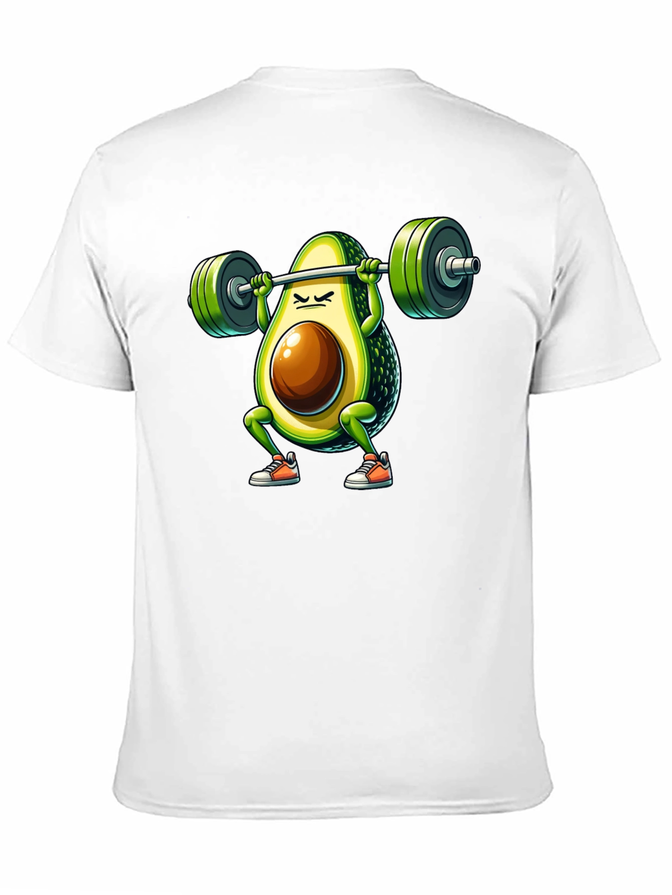 Avocado Squat T-Shirt - Funny Gym Workout Tee