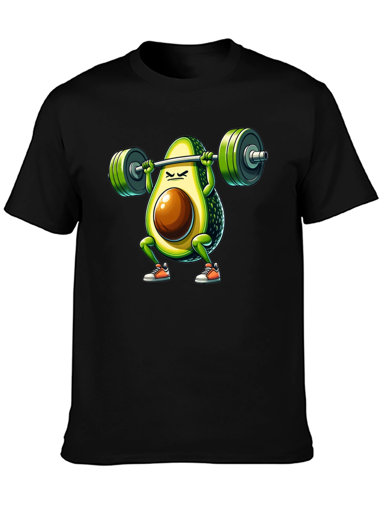 Avocado Squat T-Shirt - Funny Gym Workout Tee