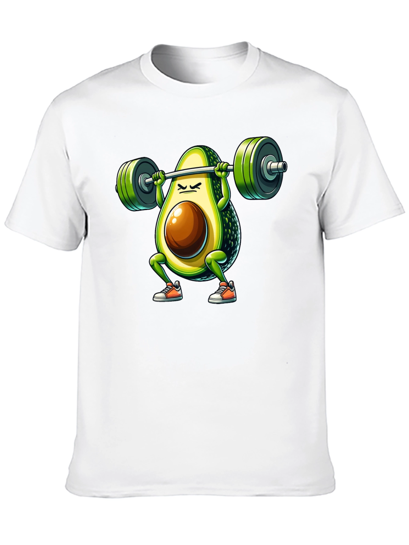 Avocado Squat T-Shirt - Funny Gym Workout Tee