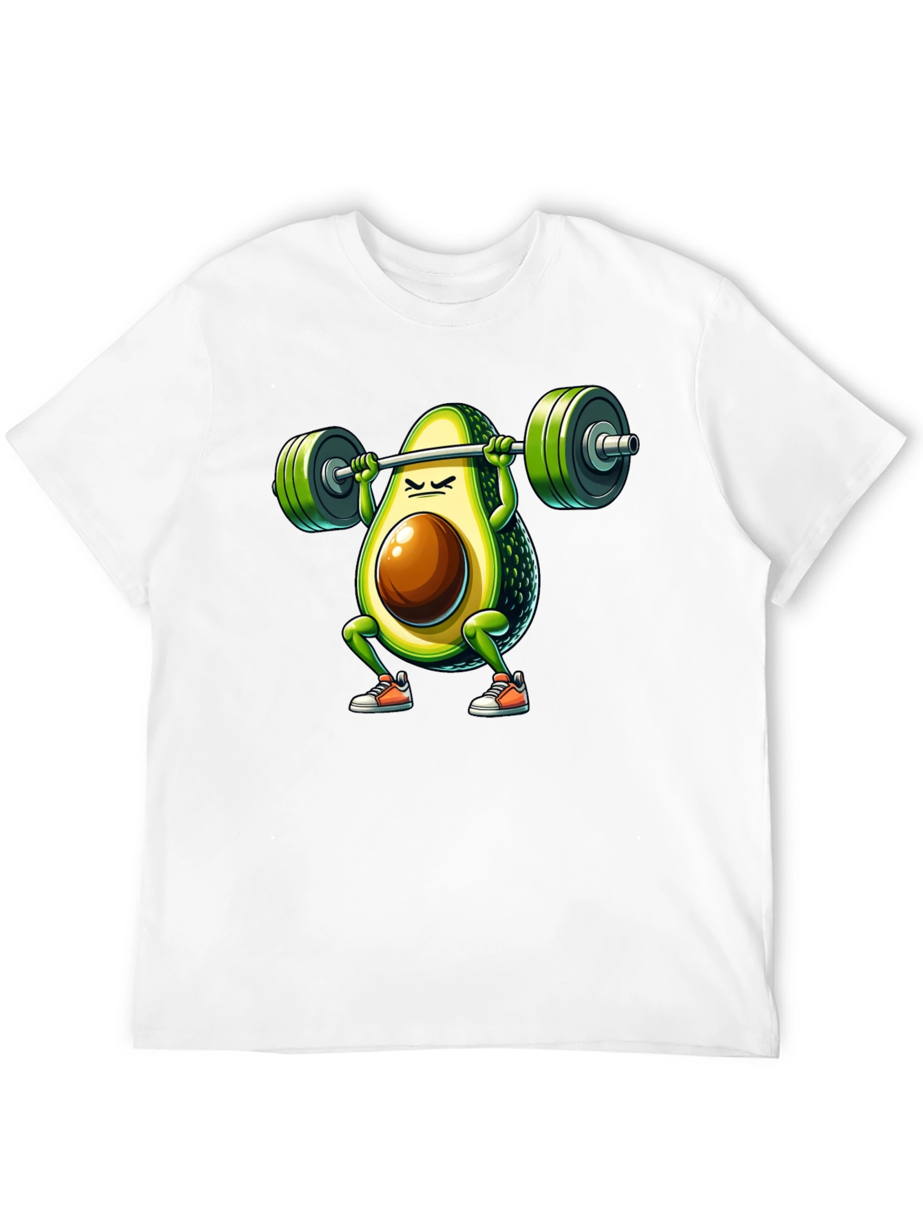 Avocado Squat T-Shirt - Funny Gym Workout Tee