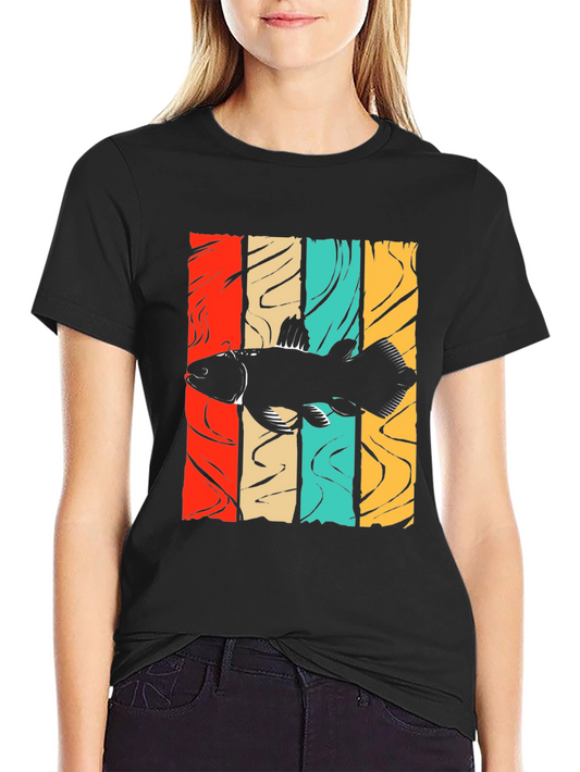 Vintage Coelacanth T-Shirt - Retro Fish Design