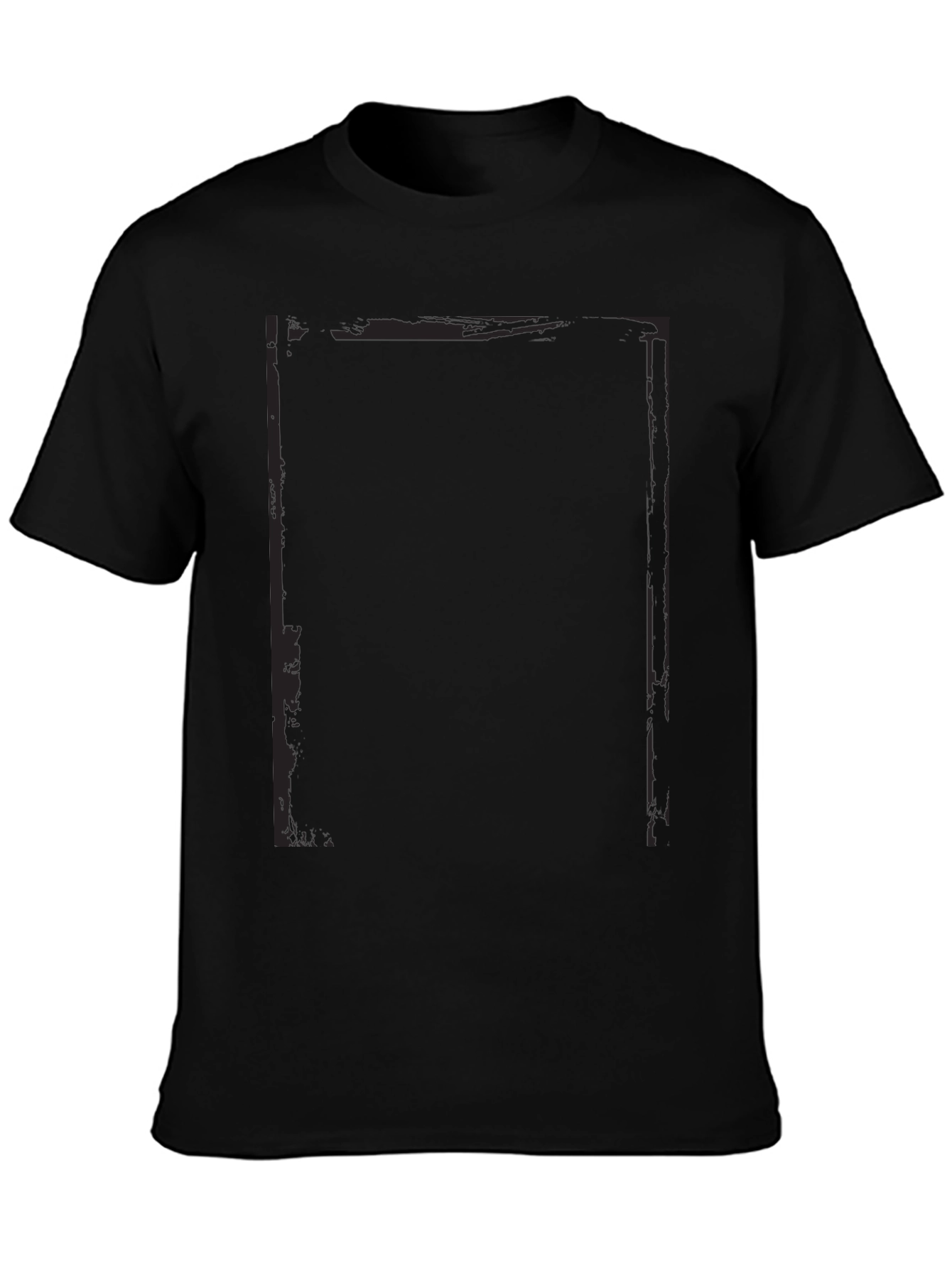 Mens Basic Black T-Shirt