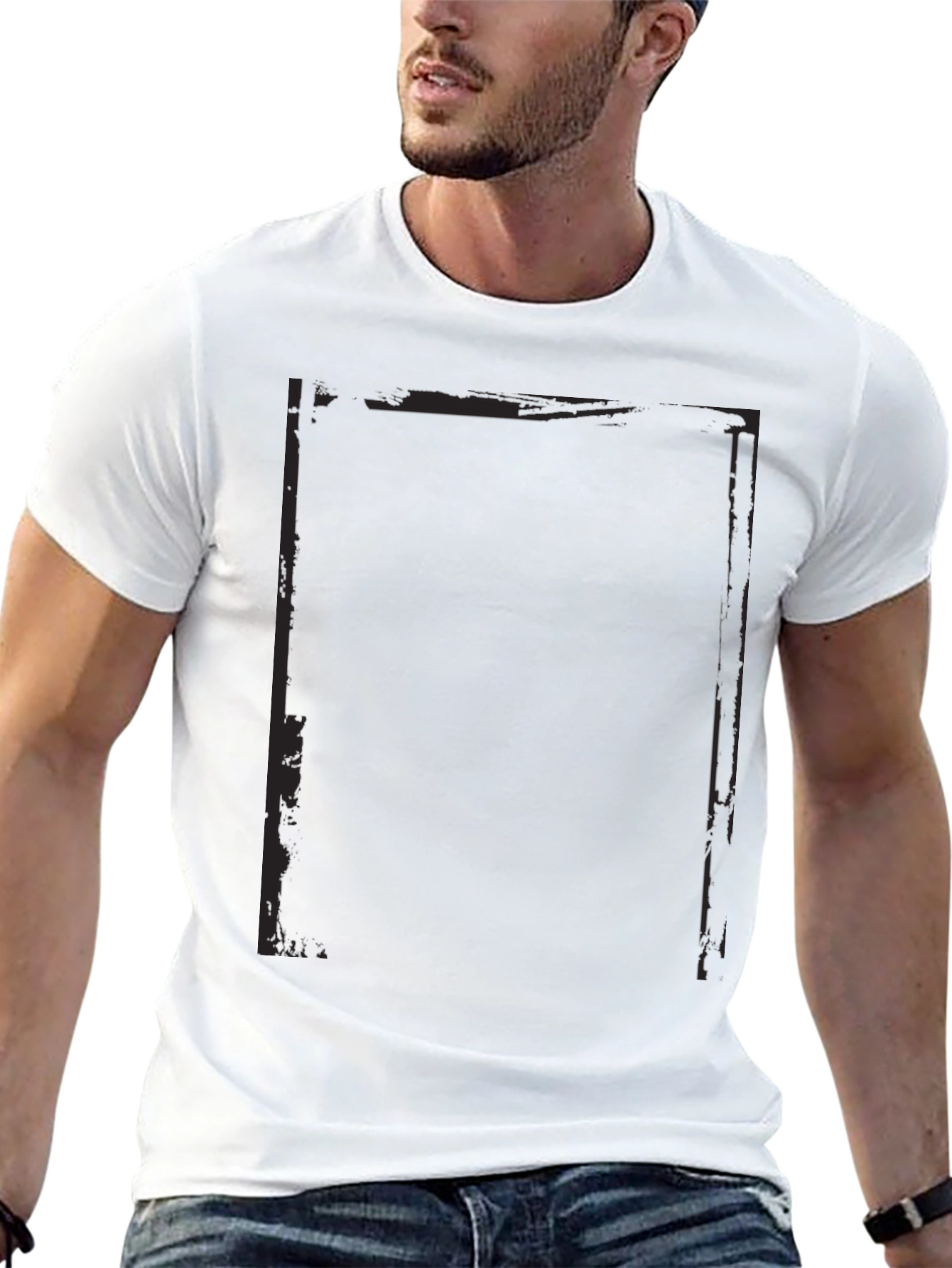 Mens Basic Black T-Shirt