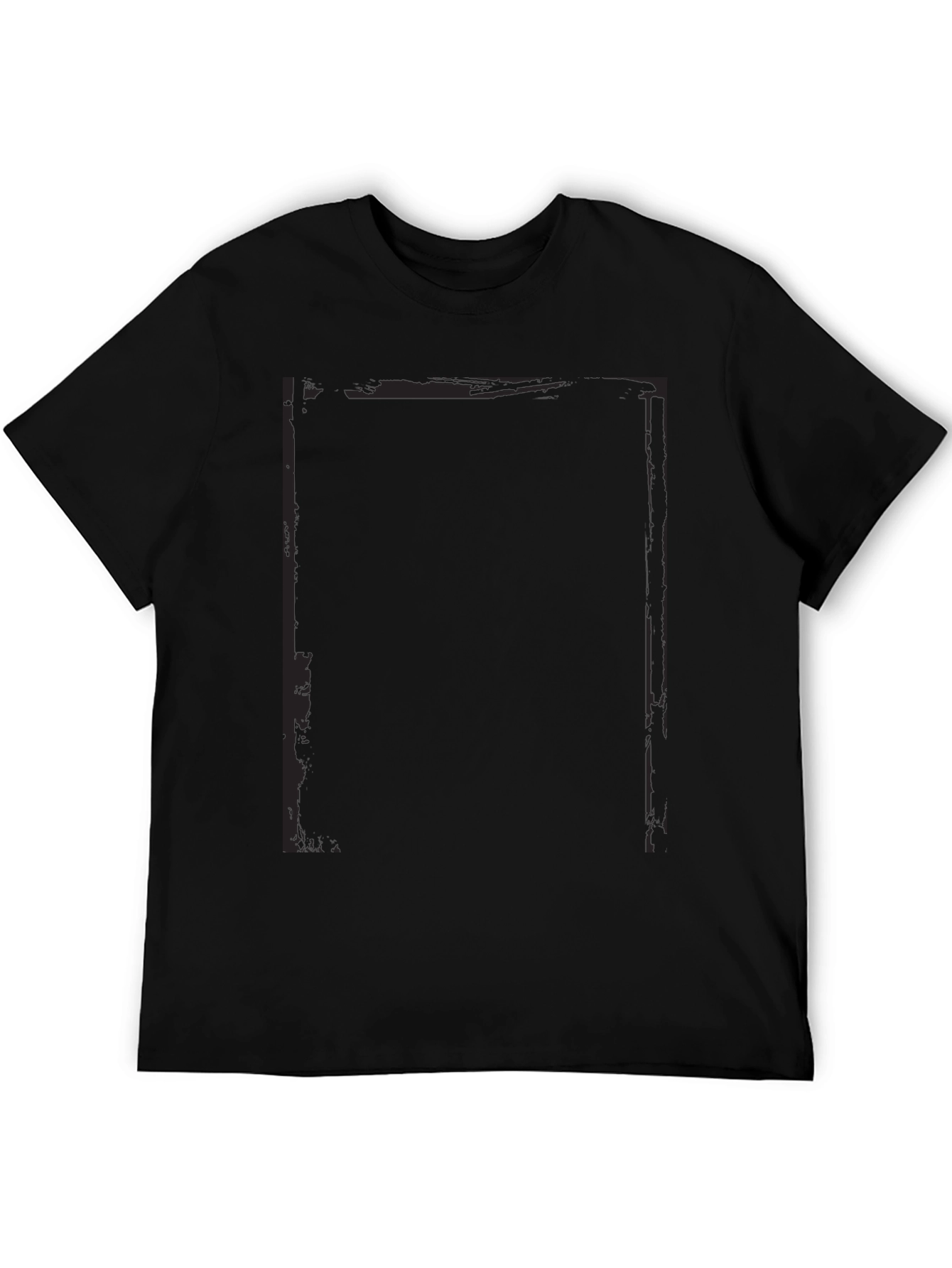 Mens Basic Black T-Shirt